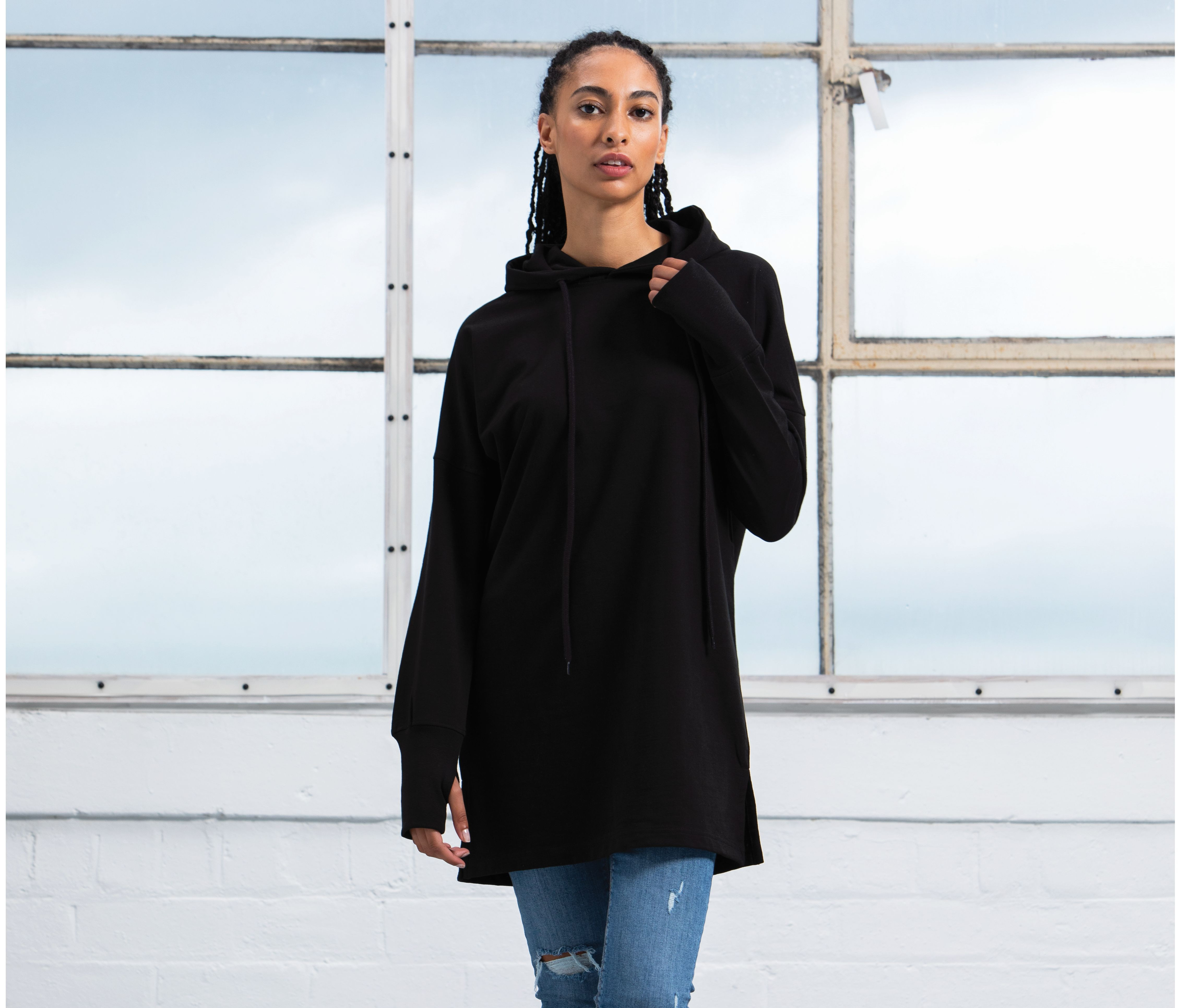 WOMEN'S HOODIE DRESS