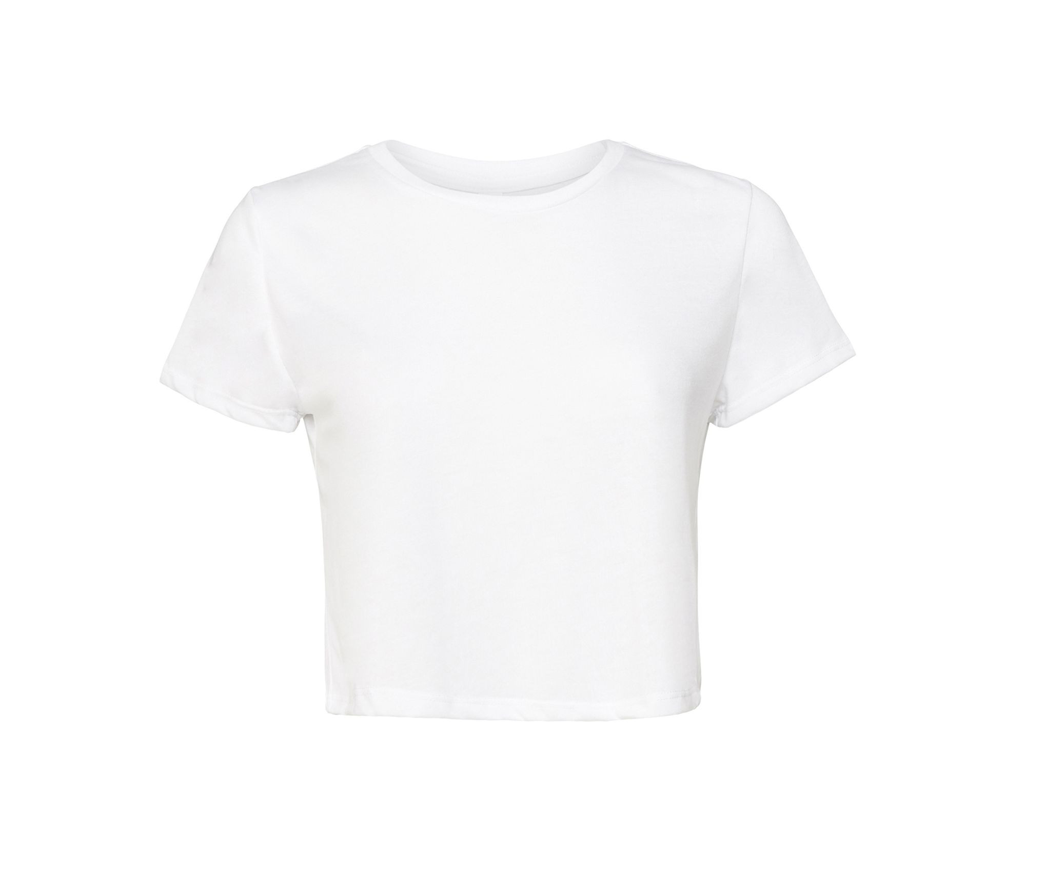 WOMEN'S FLOWY CROPPED TEE