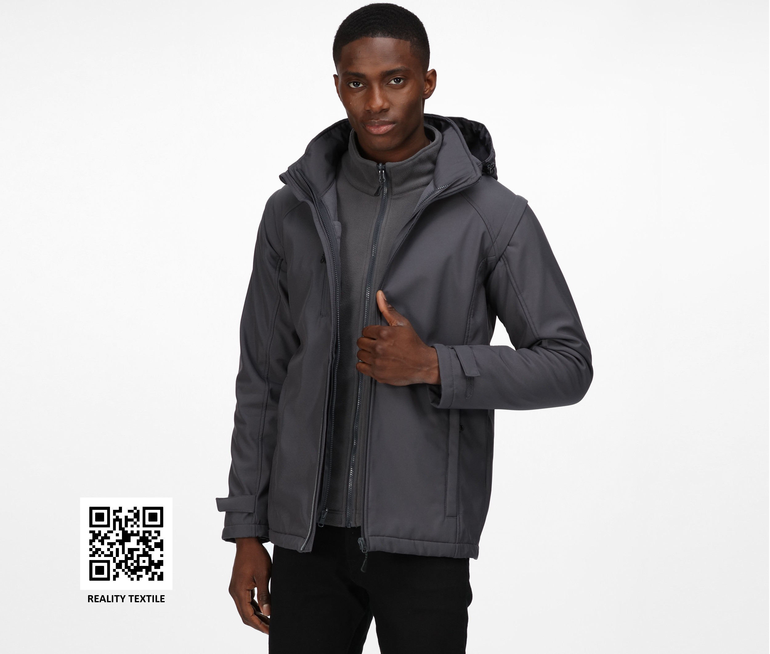 ERASMUS 4 IN 1 SOFTSHELL JACKET