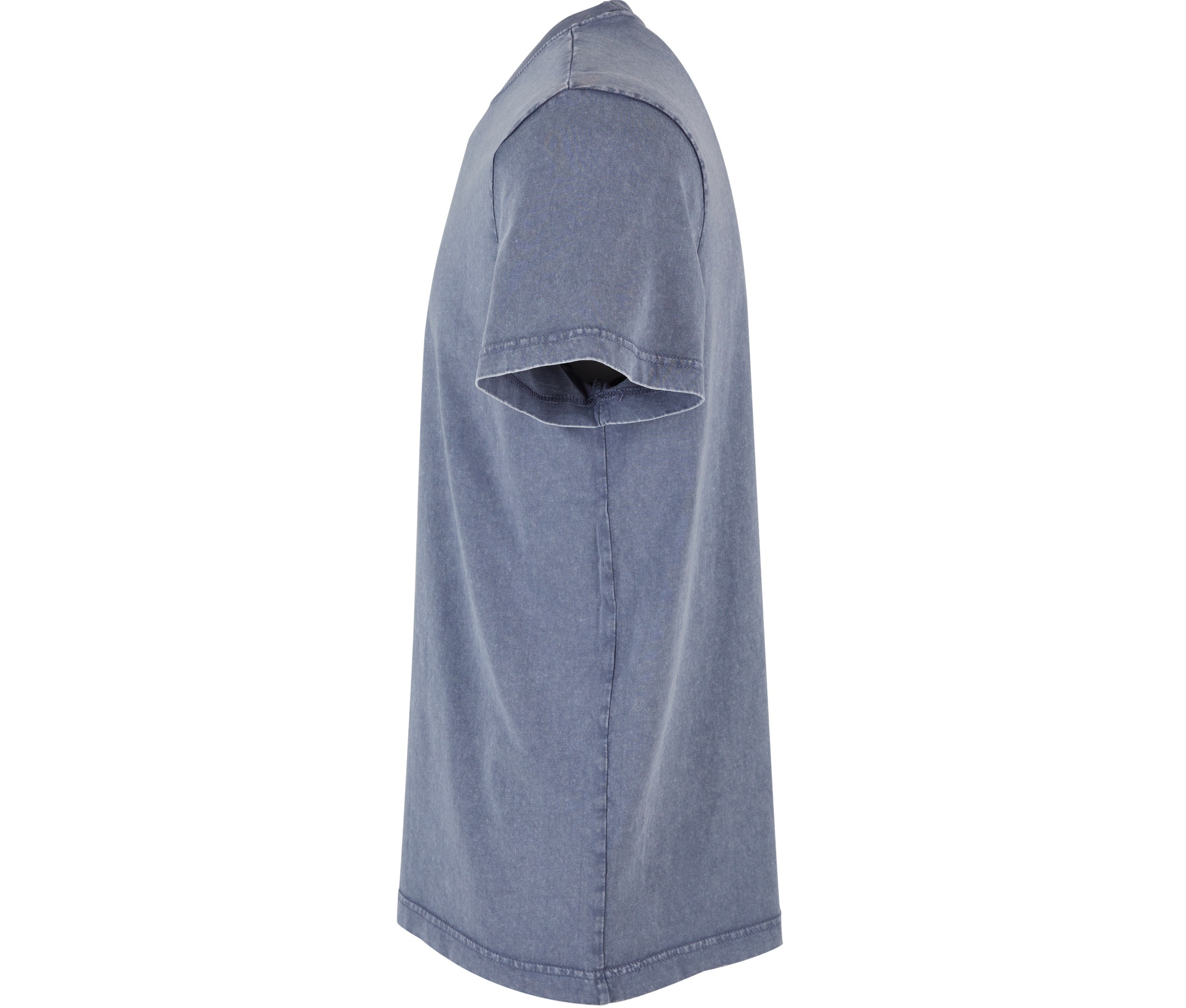 ACID WASHED ROUND NECK TEE