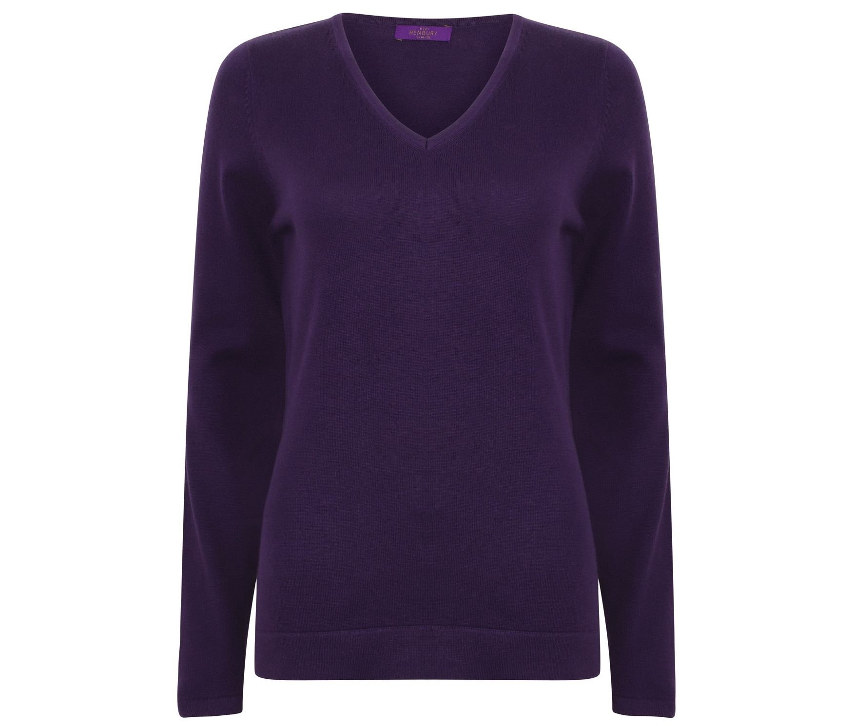 LADIES' V-NECK JUMPER