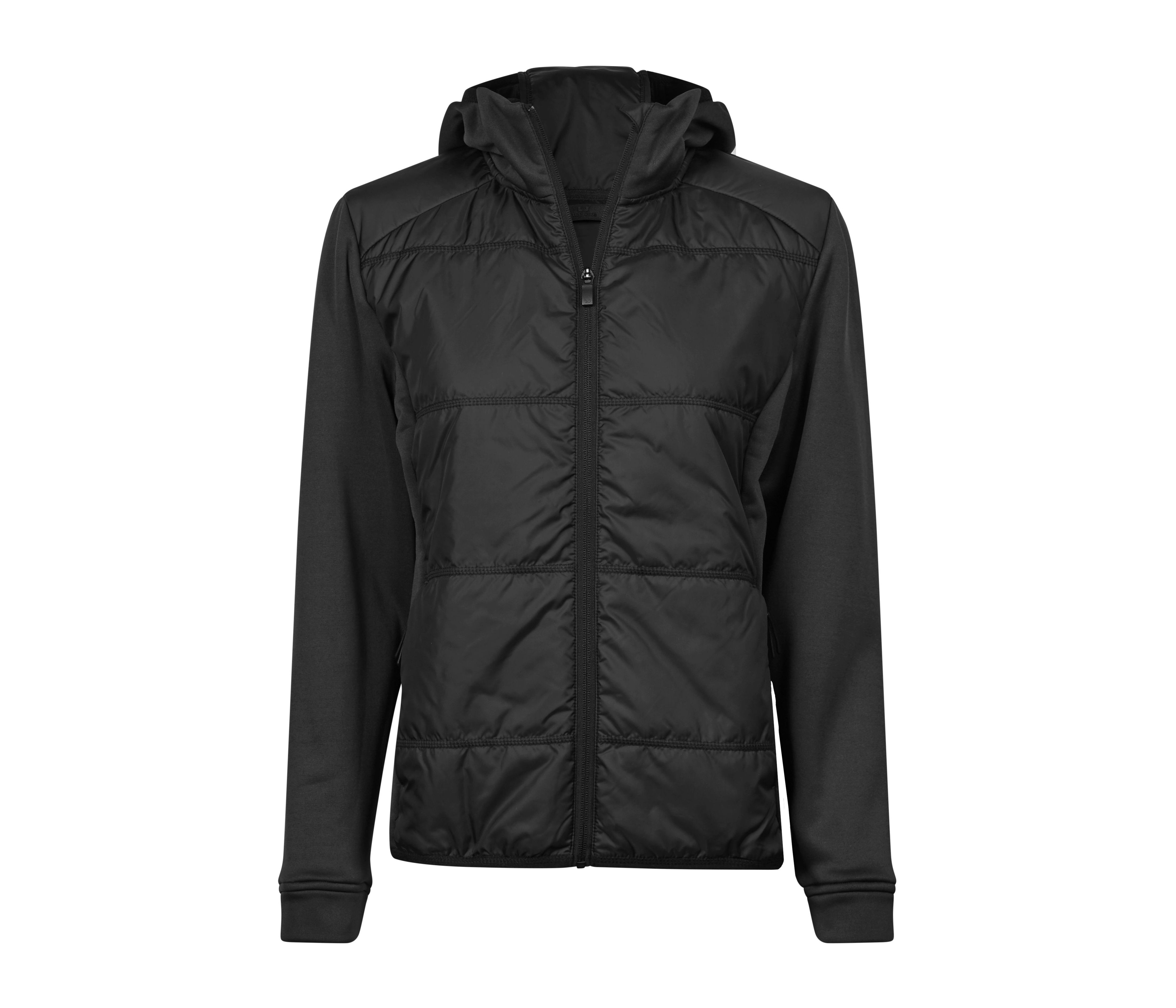 WOMENS HYBRID-STRETCH HOODED JACKET