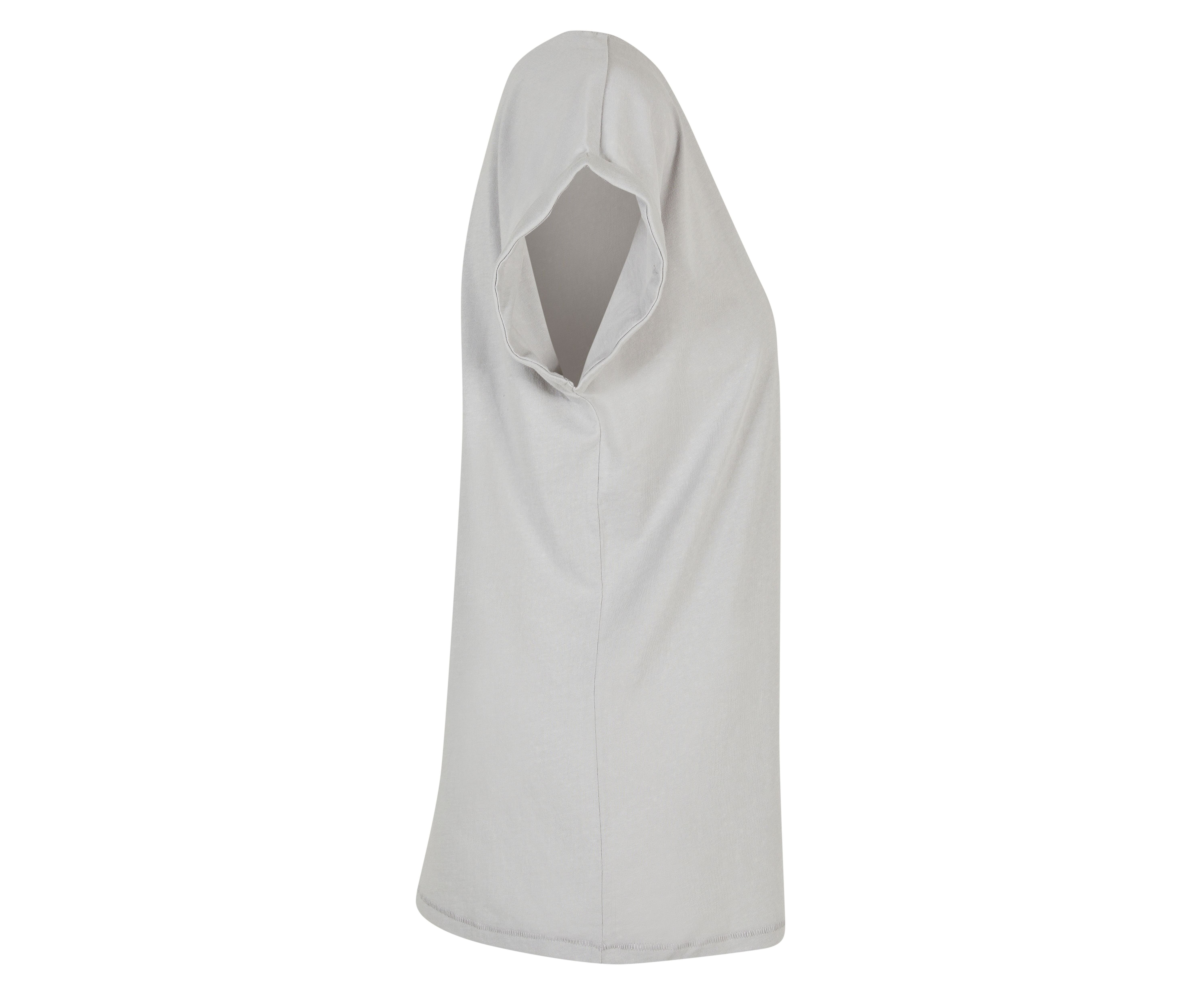 LADIES EXTENDED SHOULDER TEE