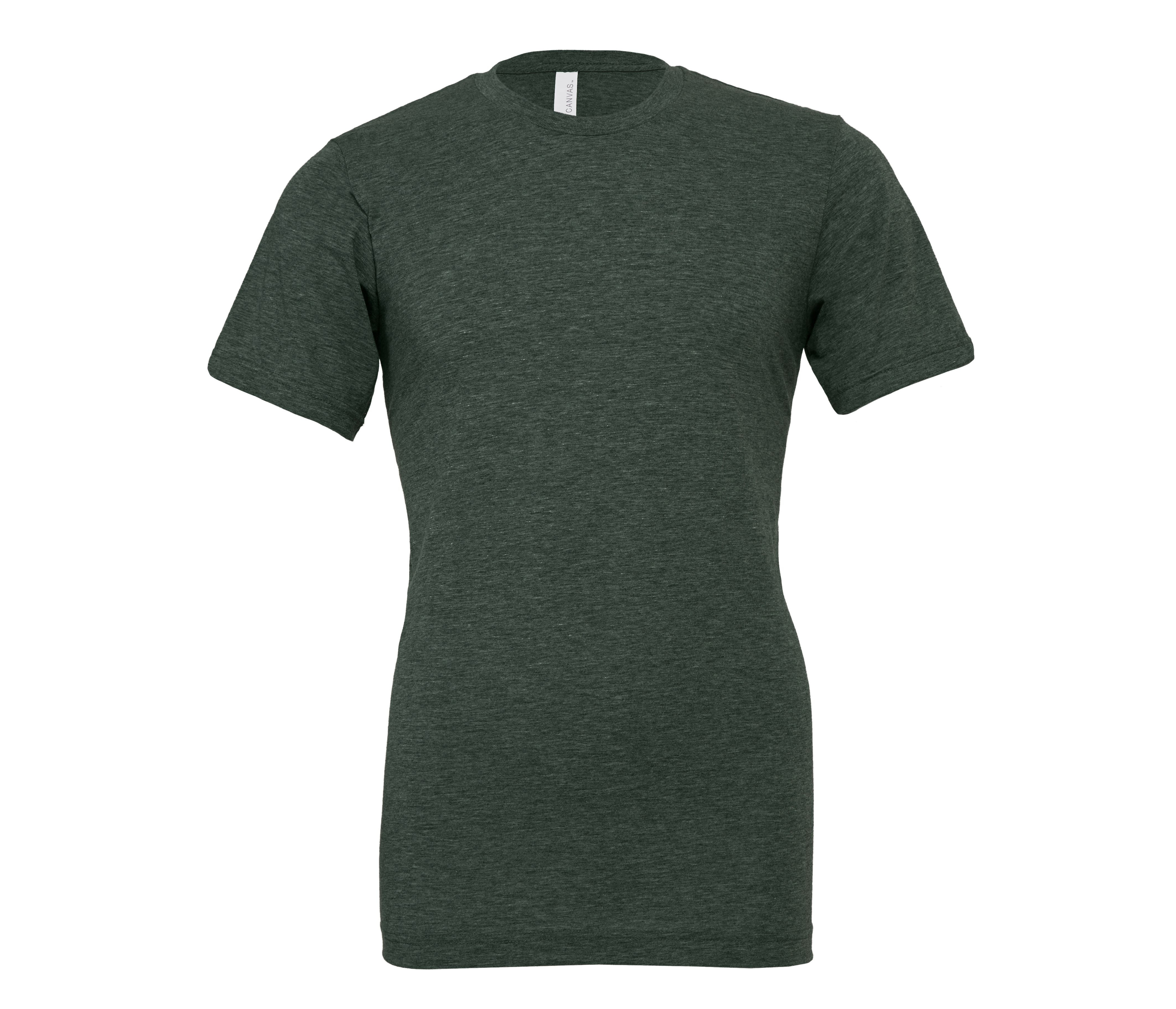 UNISEX HEATHER CVC SHORT SLEEVE TEE