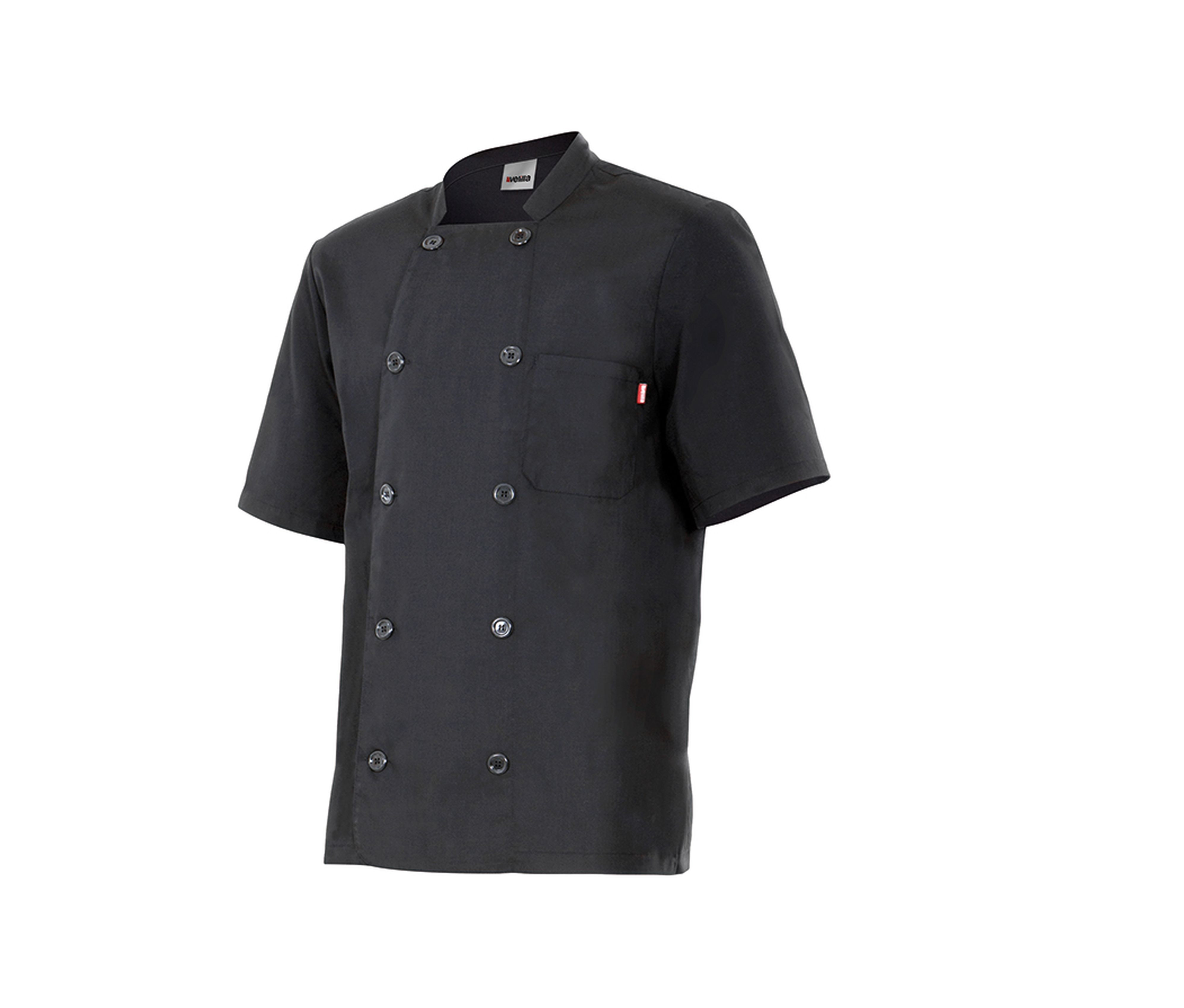 VESTE DE CUISINIER MANCHES COURTES