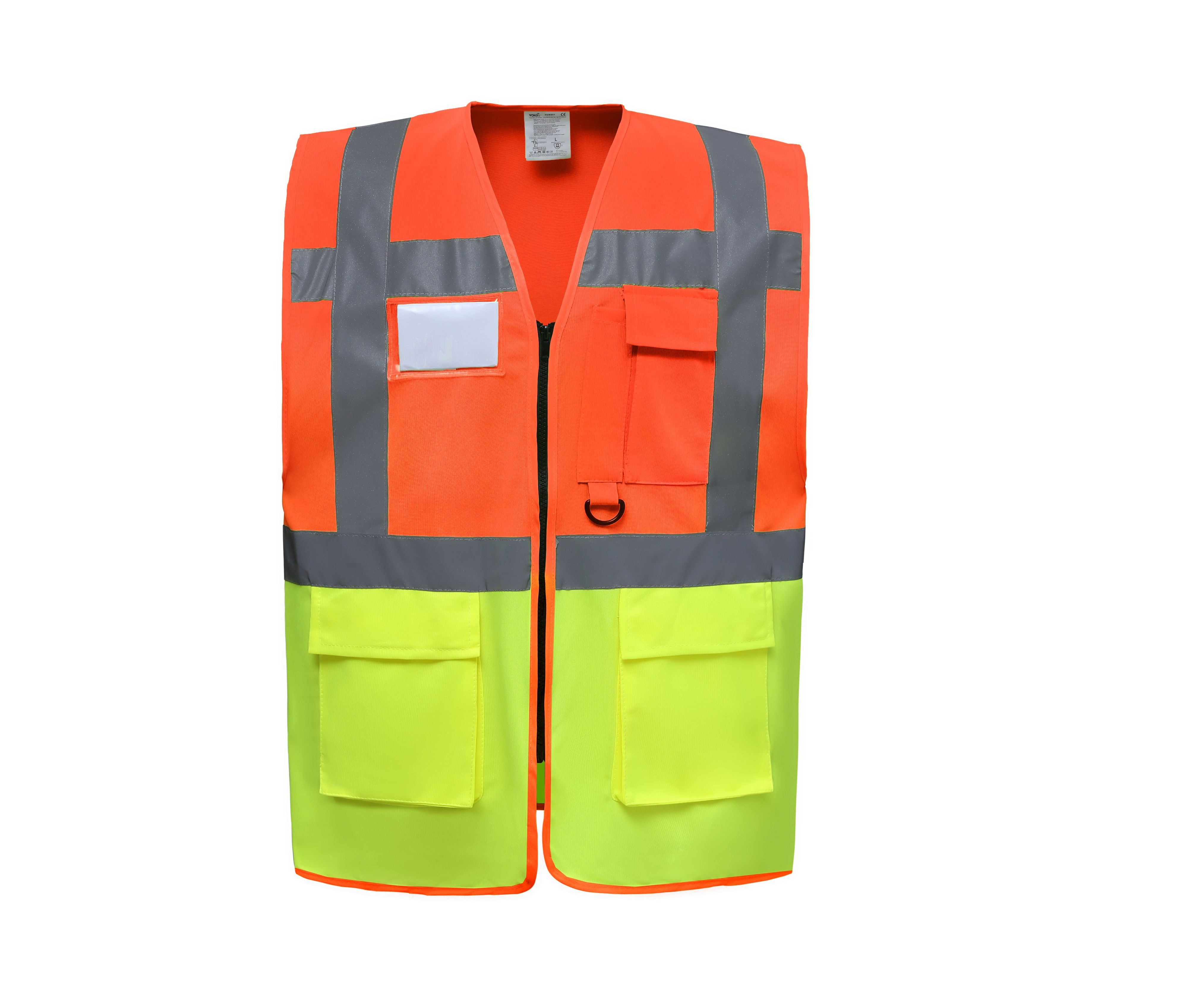MULTI-FUNCTIONAL EXECUTIVE HI-VIS WAISTCOAT