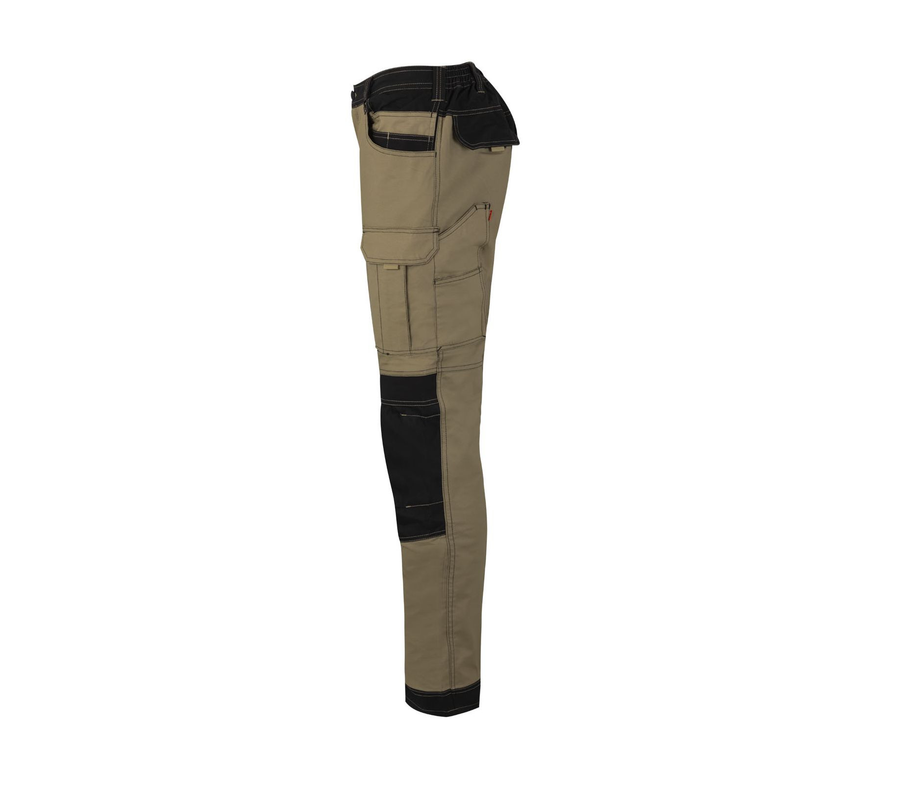 PANTALON BICOLORE CANVAS STRETCH