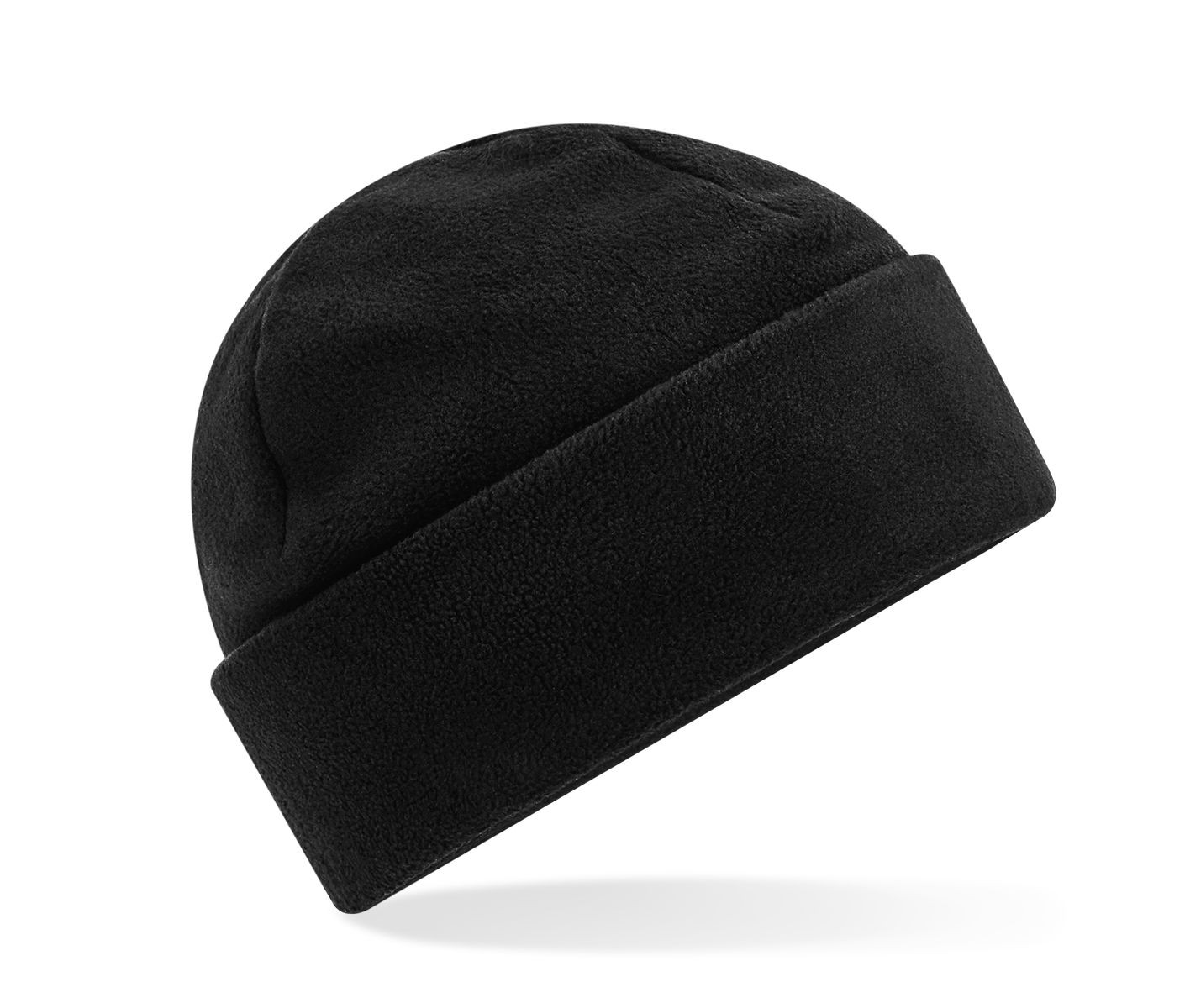 RECYCLED FLEECE CUFFED BEANIE