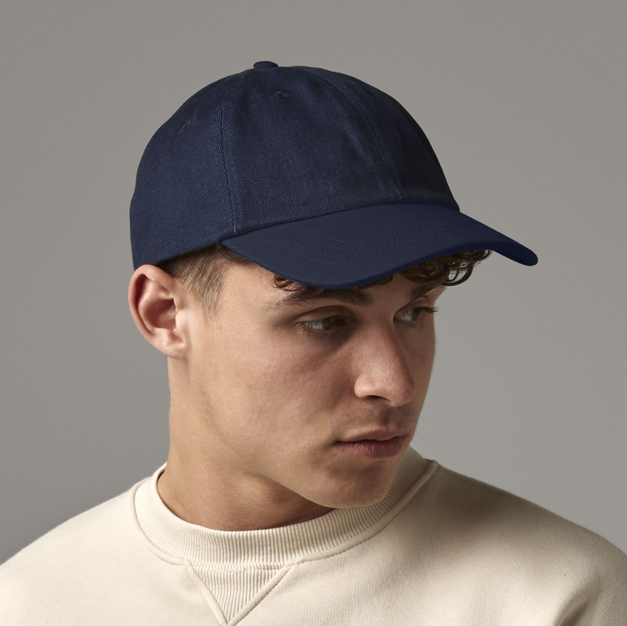 LOW PROFILE HEAVY BRUSHED COTTON CAP