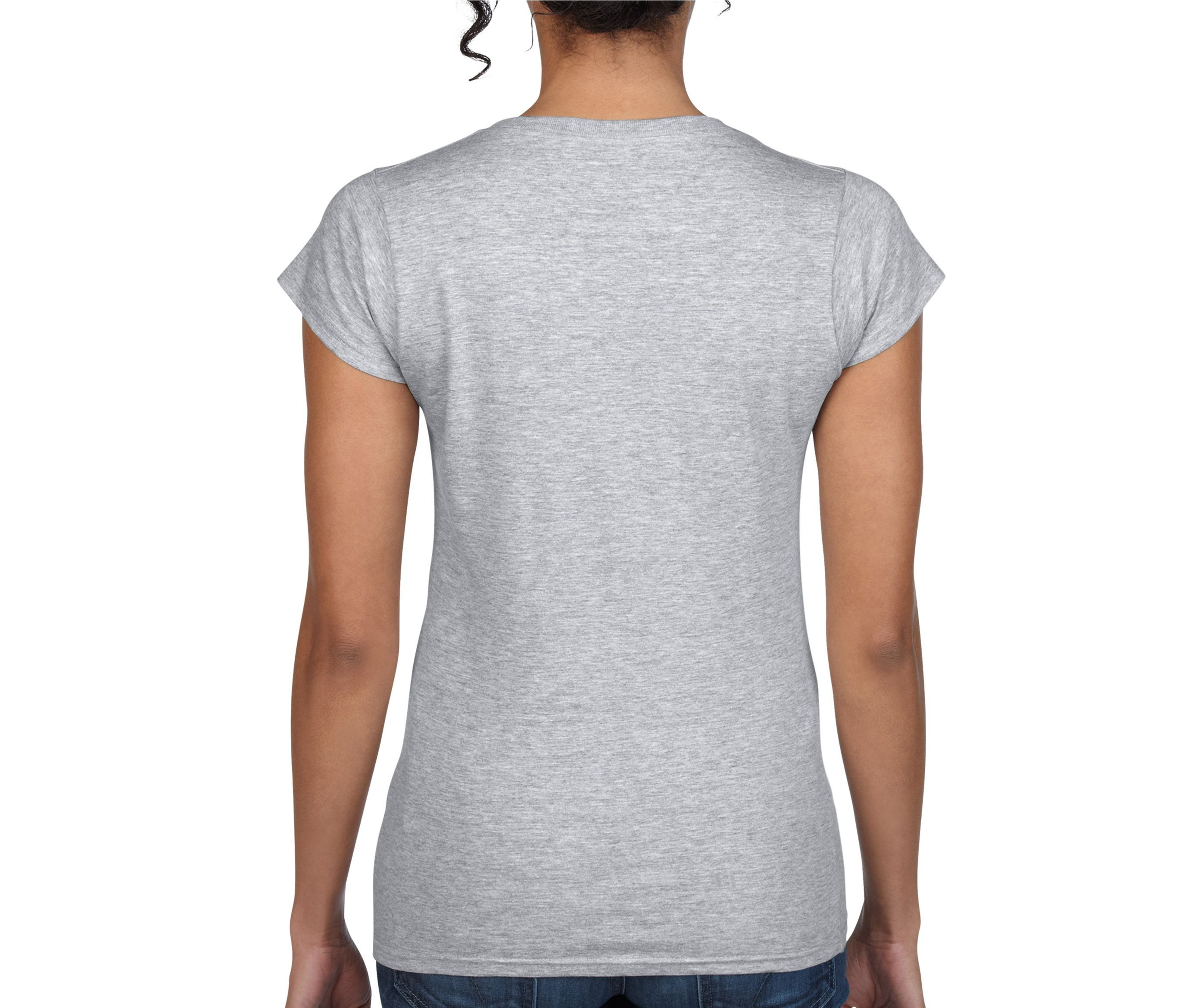 SOFTSTYLE® LADIES' V-NECK T-SHIRT