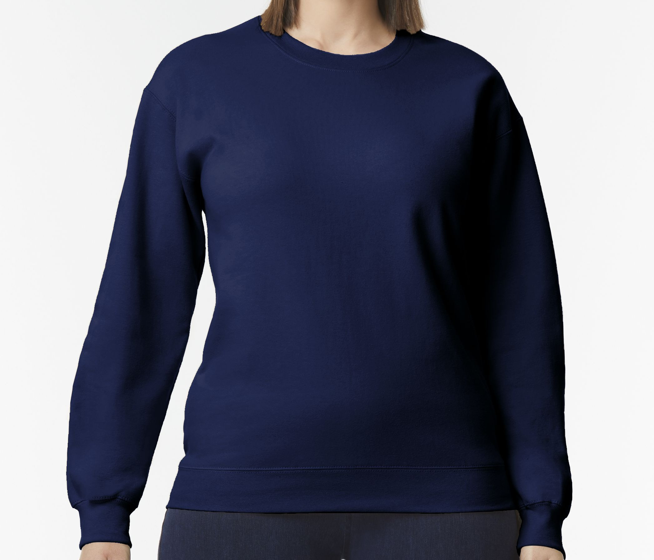 SOFTSTYLE MIDWEIGHT FLEECE ADULT CREWNECK