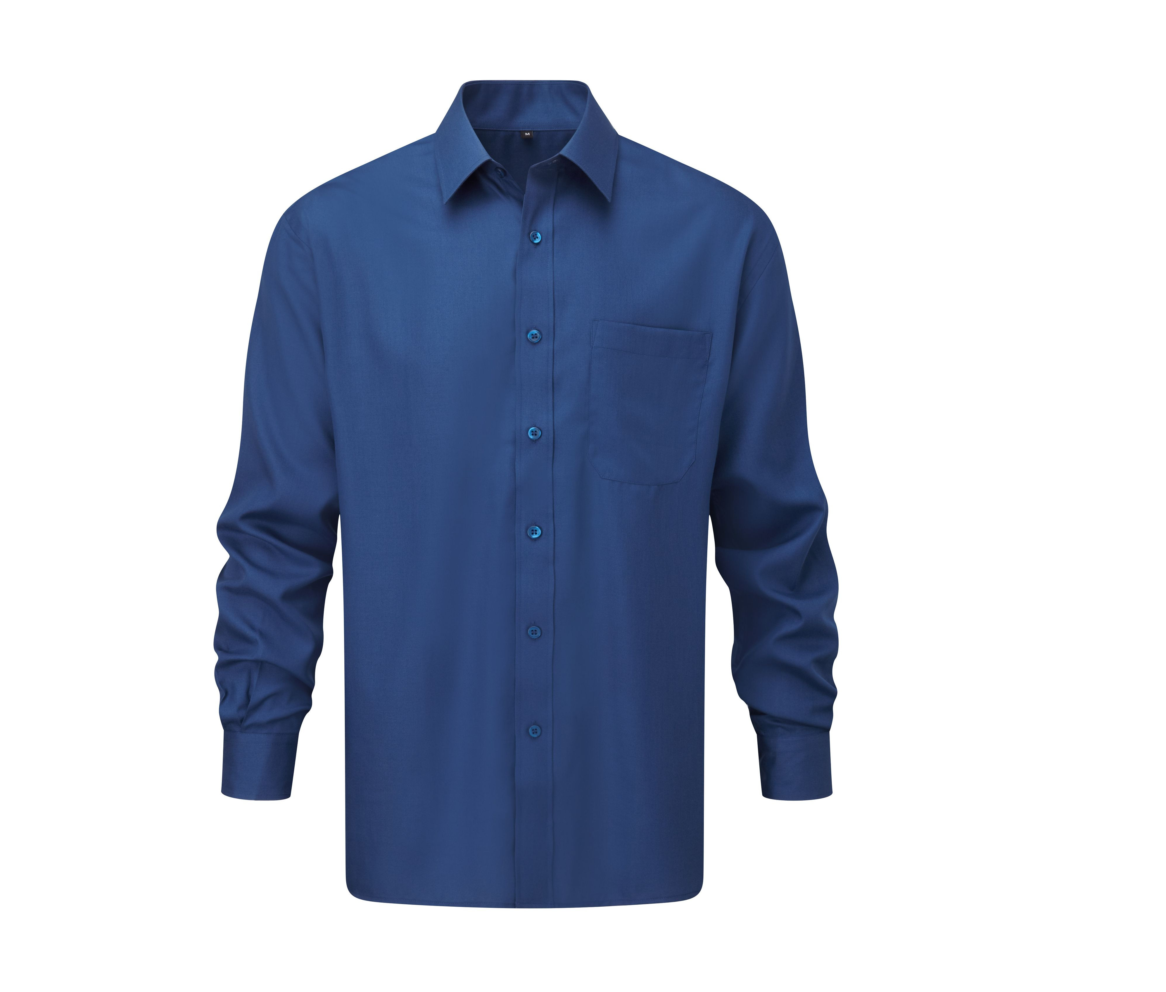 MEN'S LONG SLEEVE CLASSIC POLYCOTTON POPLIN SHIRT