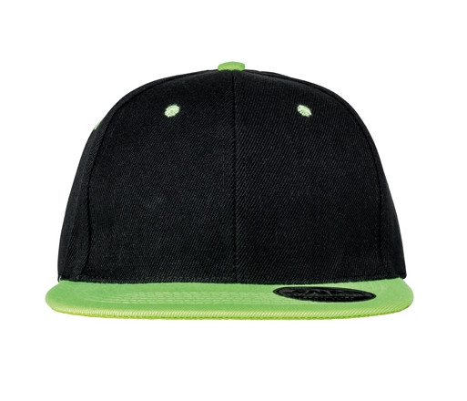 BRONX ORIGINAL FLAT PEAK SNAP BACK DUAL COLOUR CAP