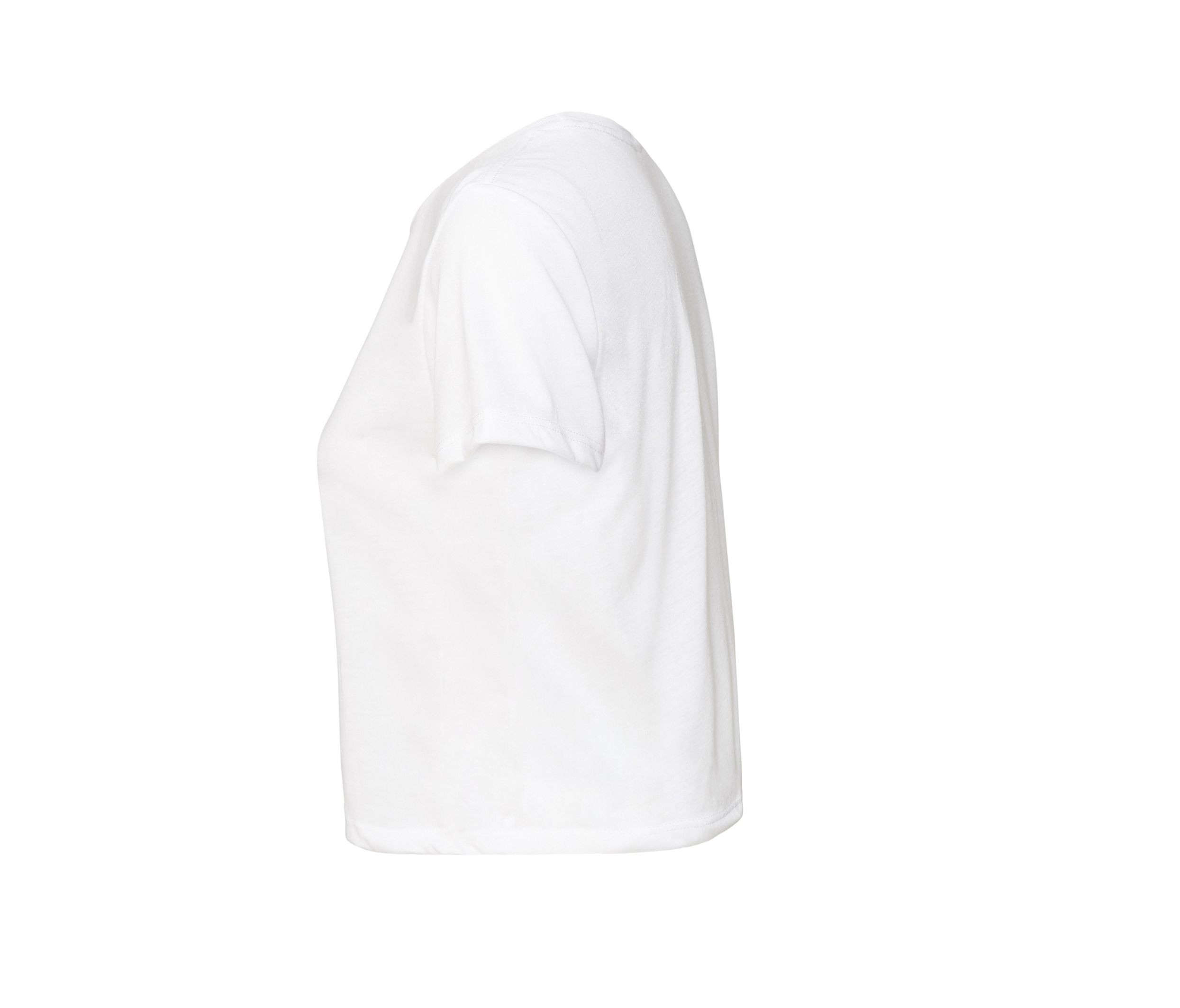 WOMEN'S FLOWY CROPPED TEE