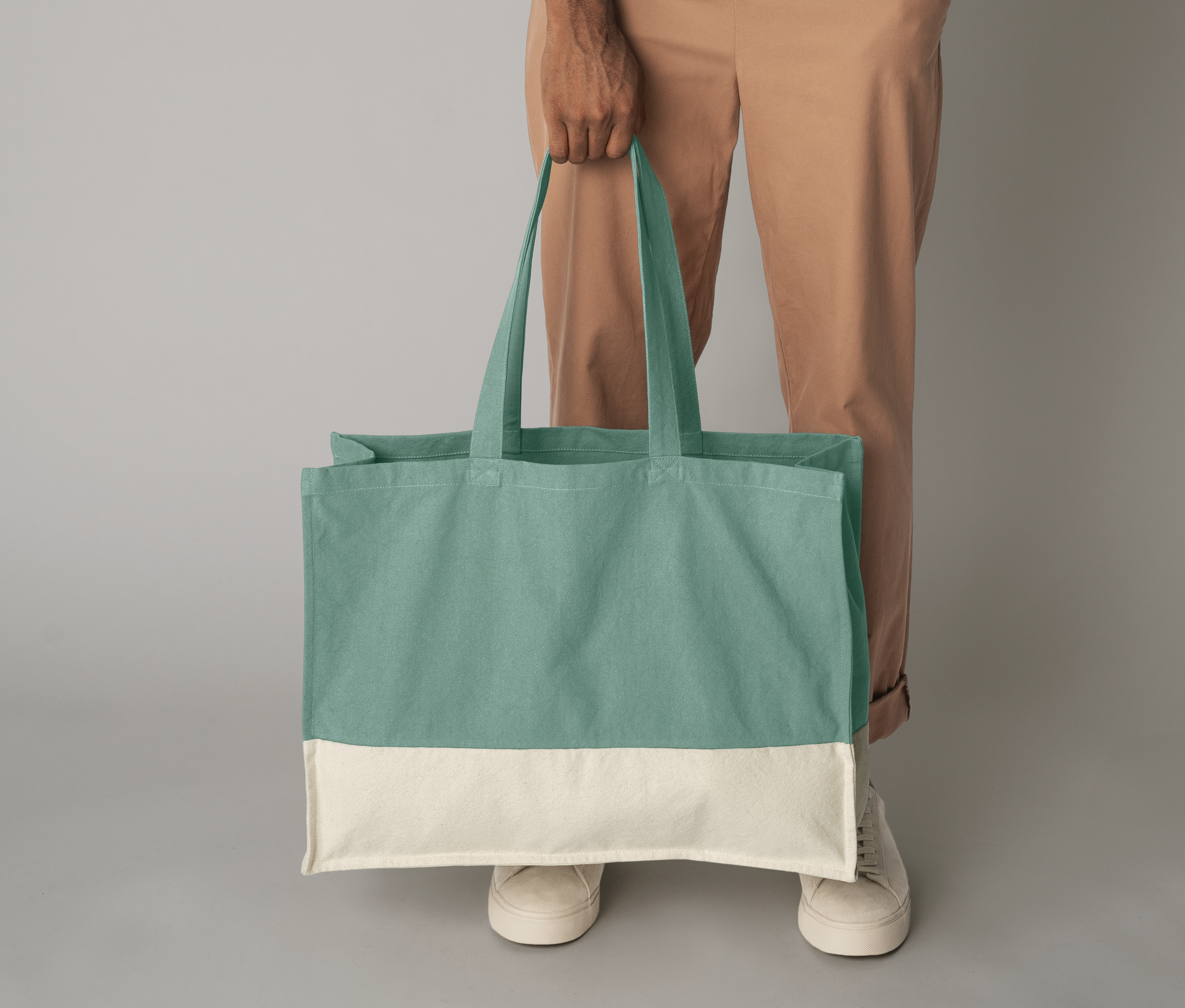 EARTHAWARE® ORGANIC CONTRAST SHOPPER