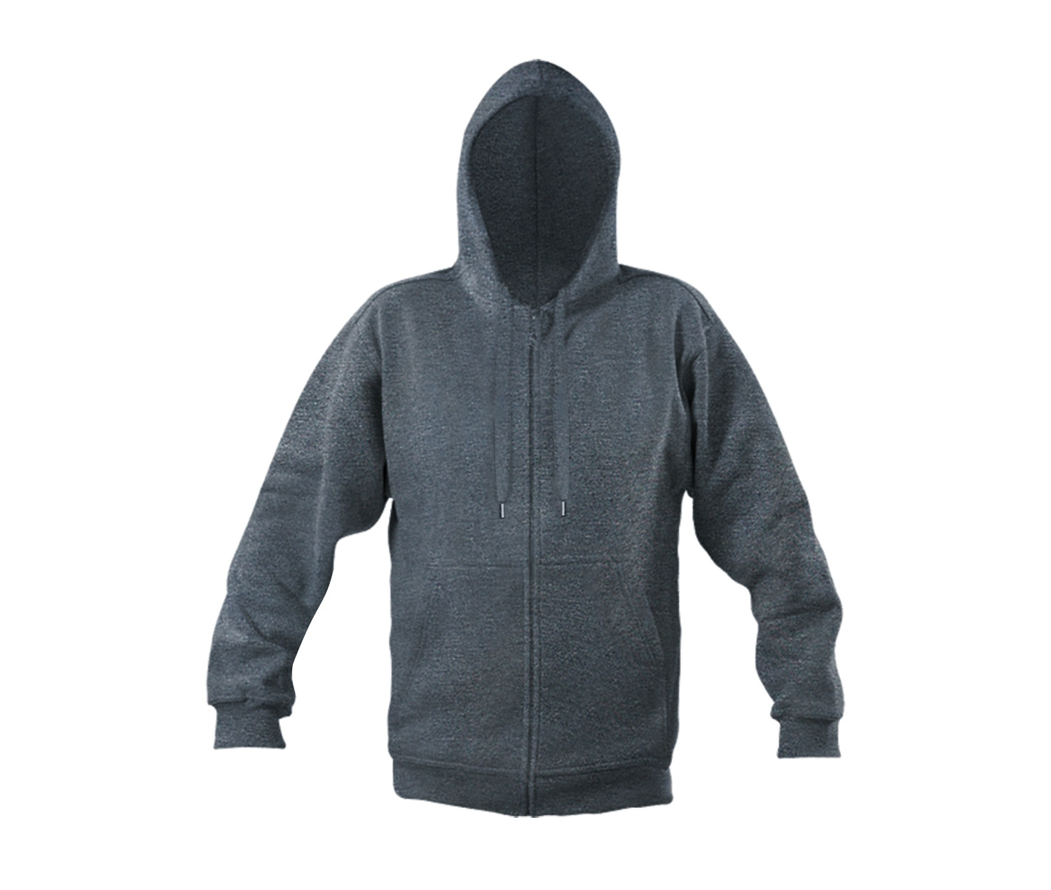 ZIP THROUGH HOODED