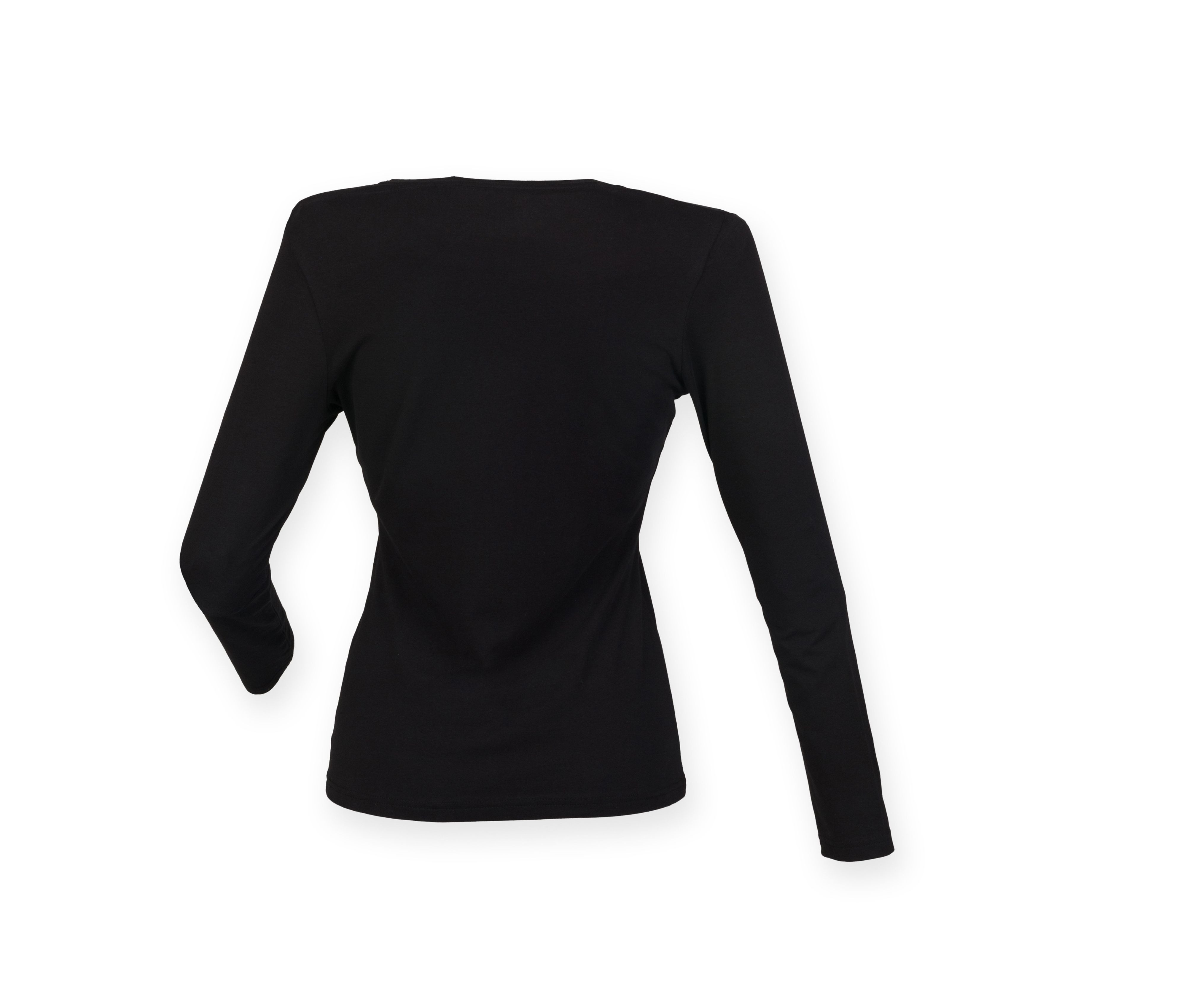 LADIES FEEL GOOD LONG SLEEVED STRETCH T