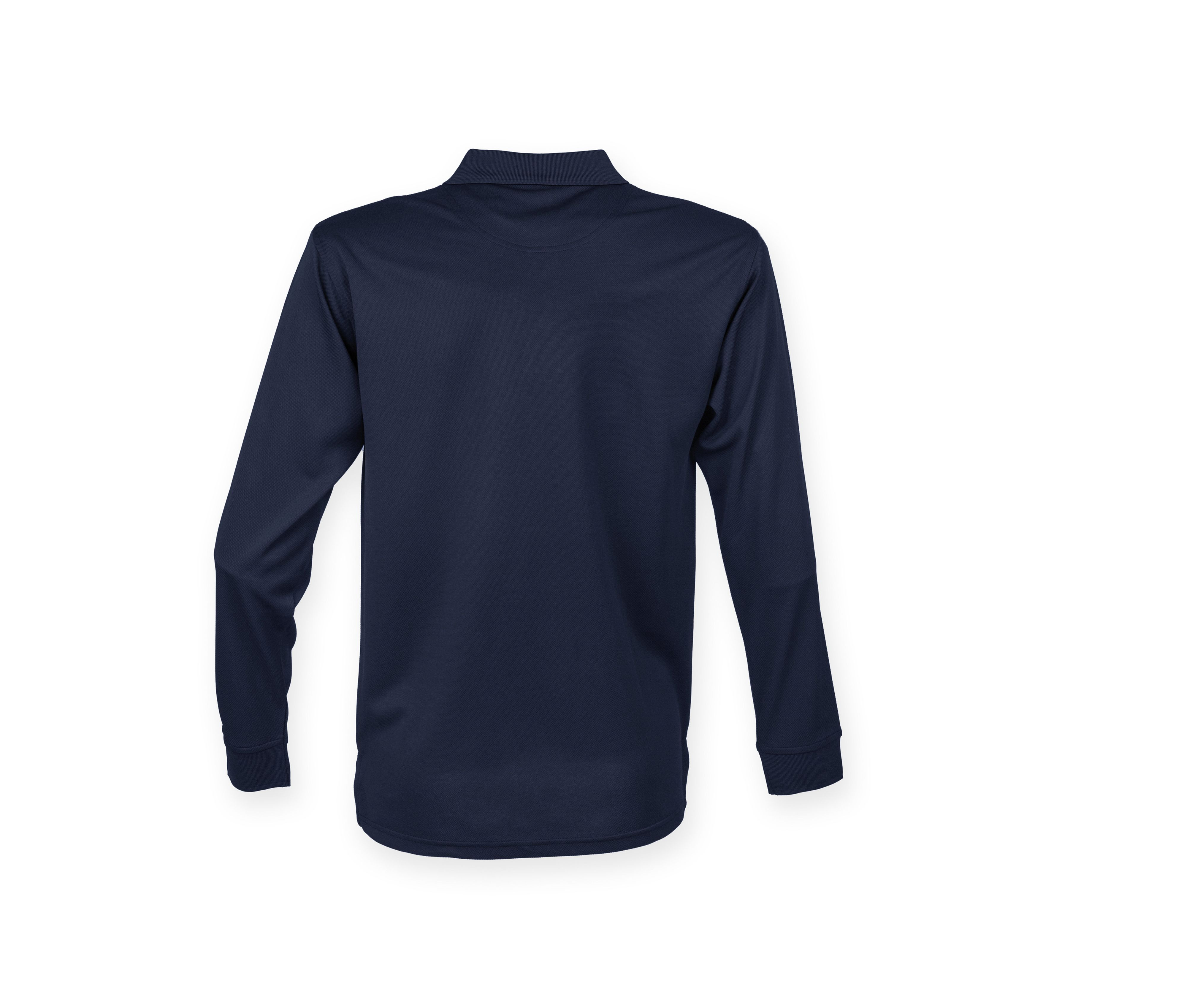 UNISEX COOLPLUS® LONG SLEEVED POLO SHIRT
