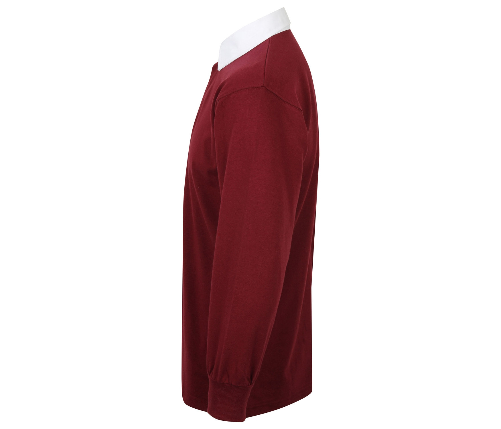 MEN'S LONG SLEEVED PLAIN RUGBY SHIRT