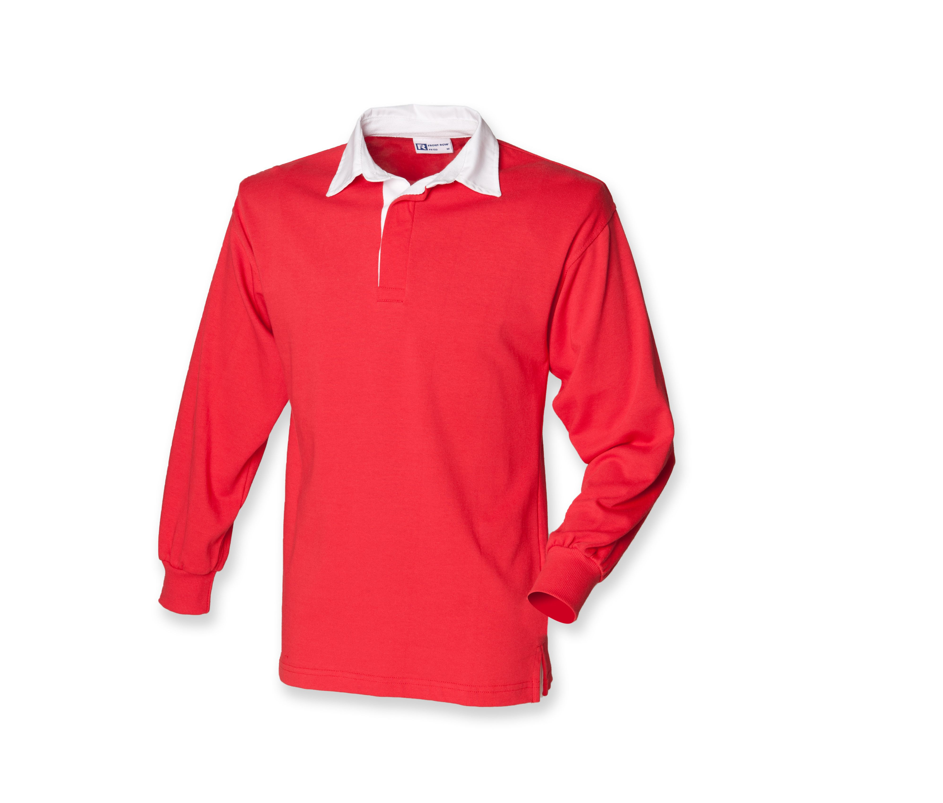 MEN'S LONG SLEEVED PLAIN RUGBY SHIRT