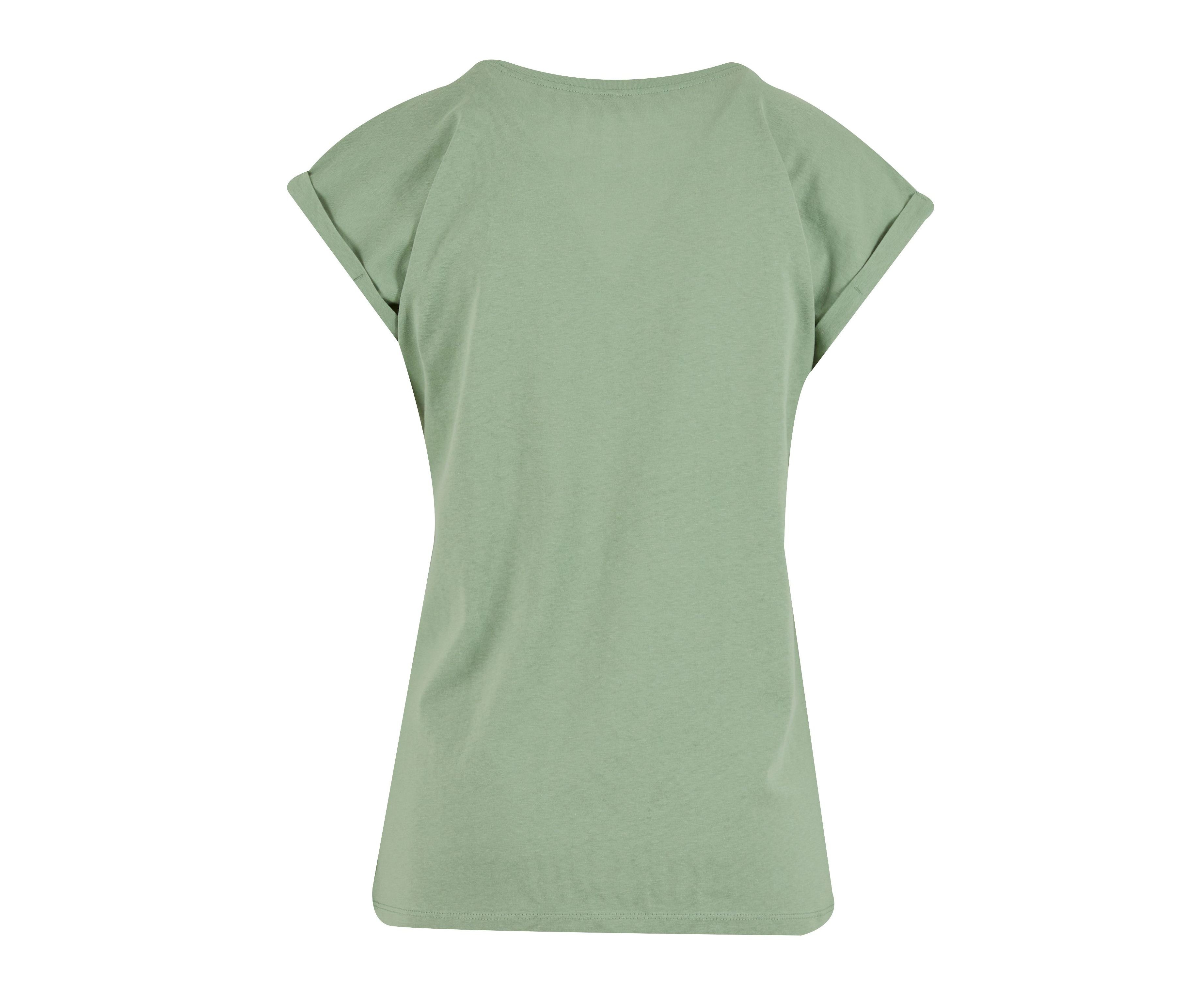 LADIES EXTENDED SHOULDER TEE