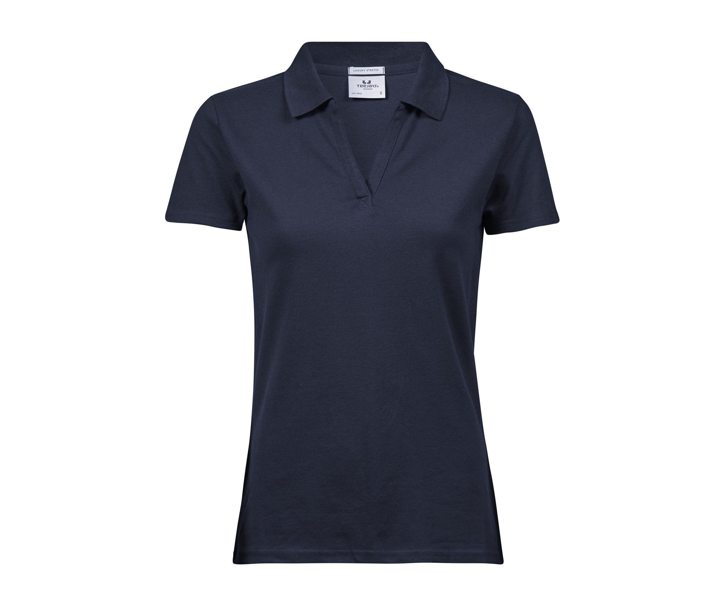 WOMEN'S LUXURY STRETCH V-NECK POLO