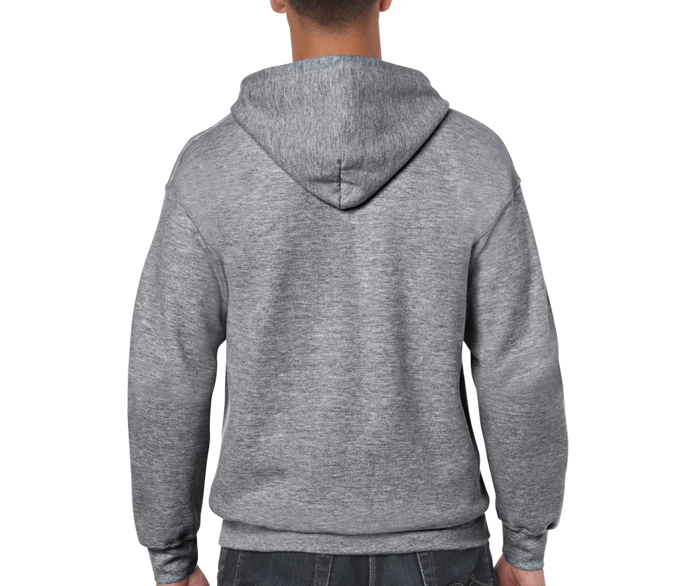 HEAVY BLEND ADULT FULL ZIP HOODED SWEATSHIRT
