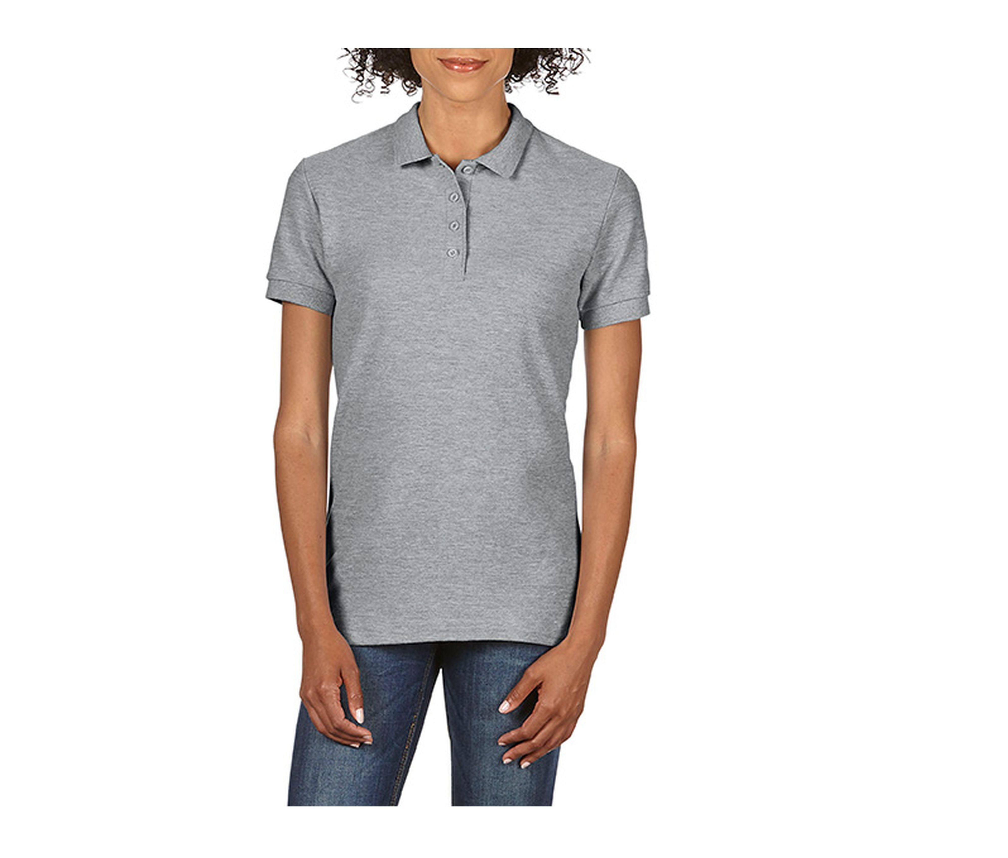 SOFTSTYLE WOMEN'S PIQUÉ POLO