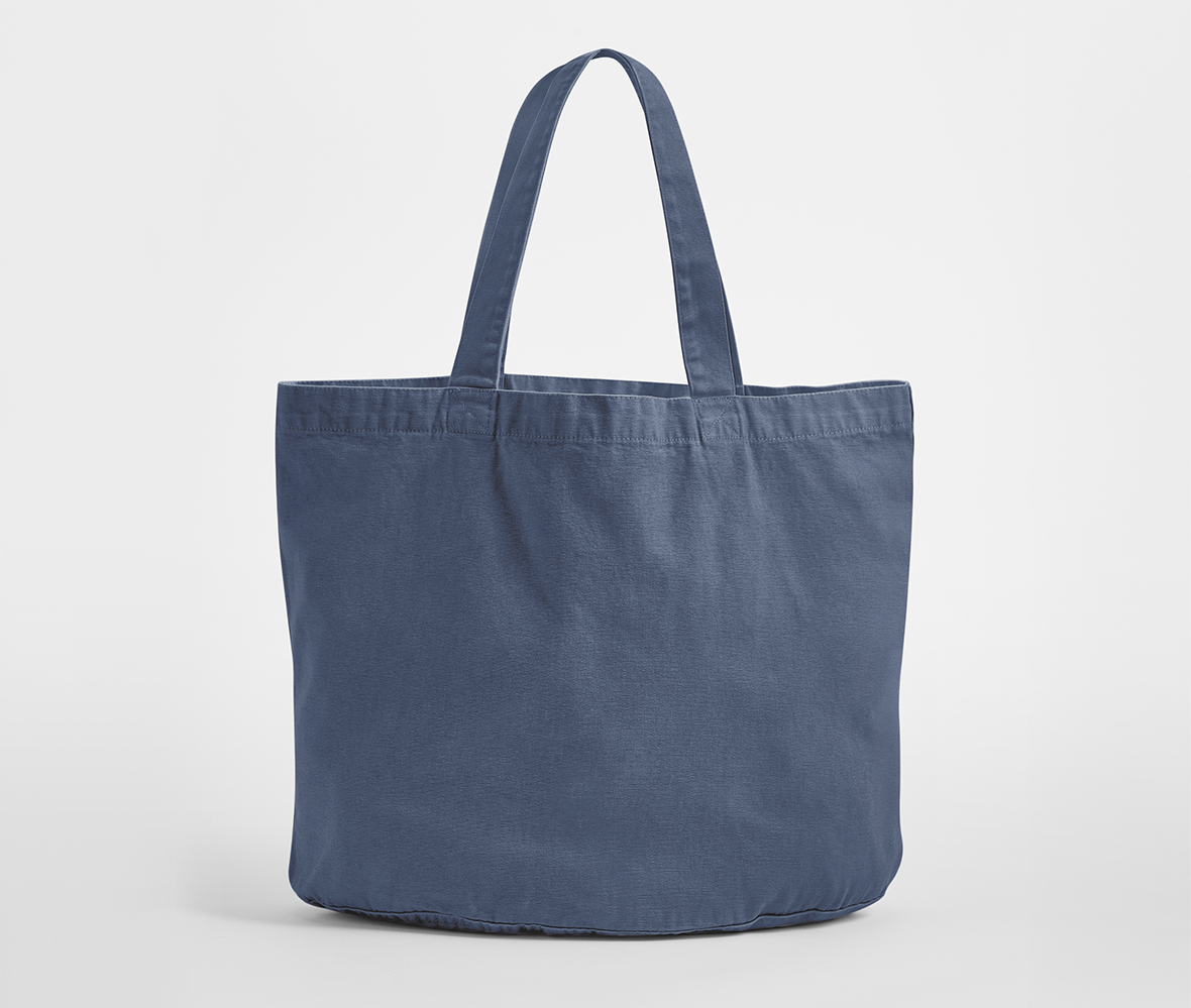 GARMENT DYED SHOPPER