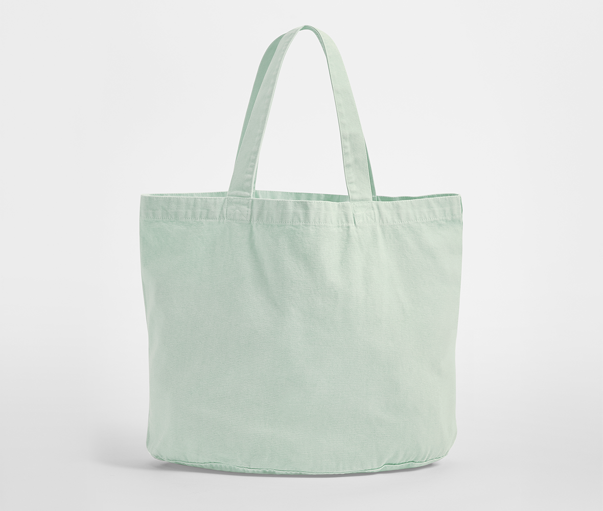 GARMENT DYED SHOPPER