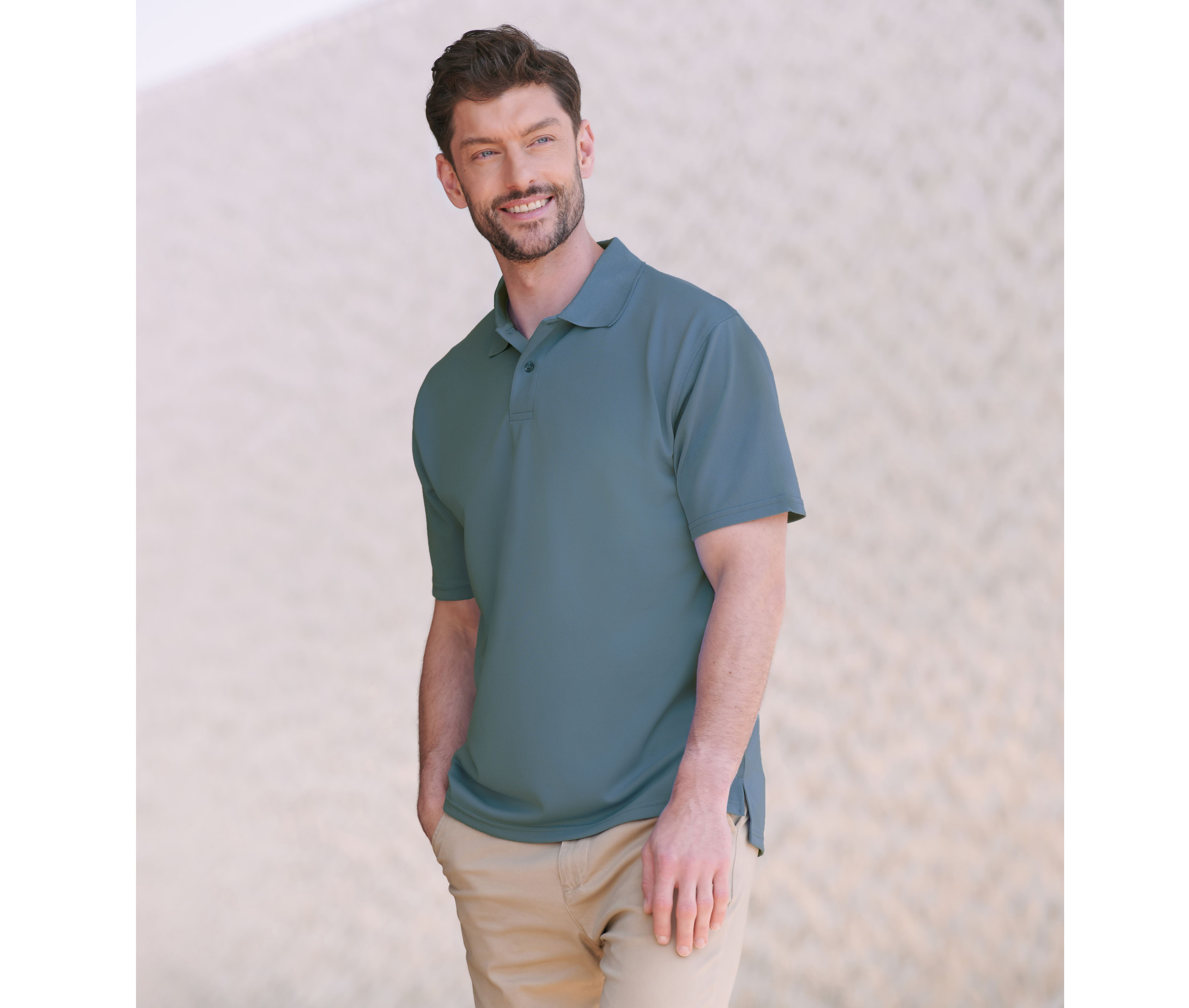 MEN'S COOLPLUS® WICKING POLO SHIRT