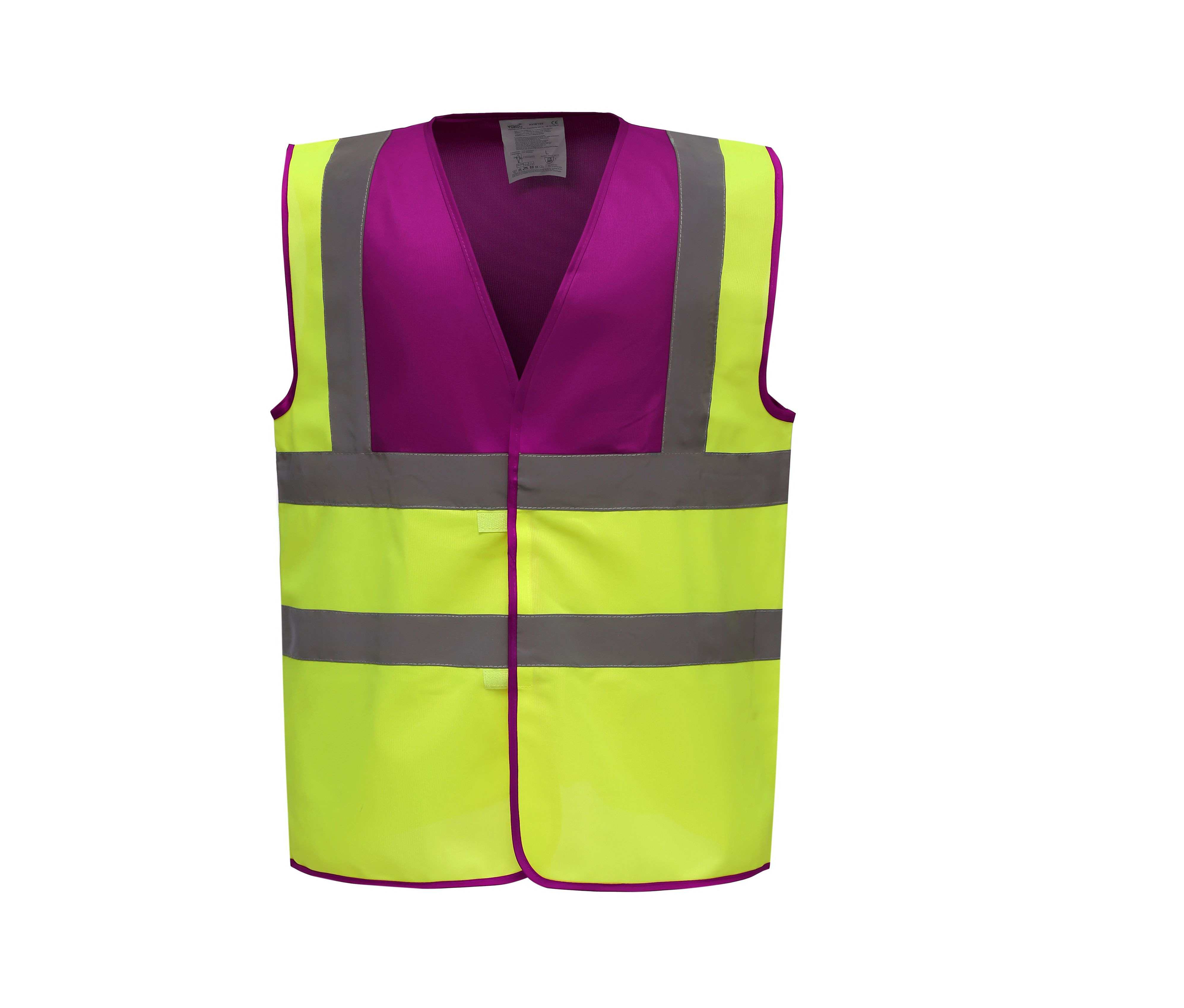 HI-VIS 2-BAND AND BRACES WAISTCOAT