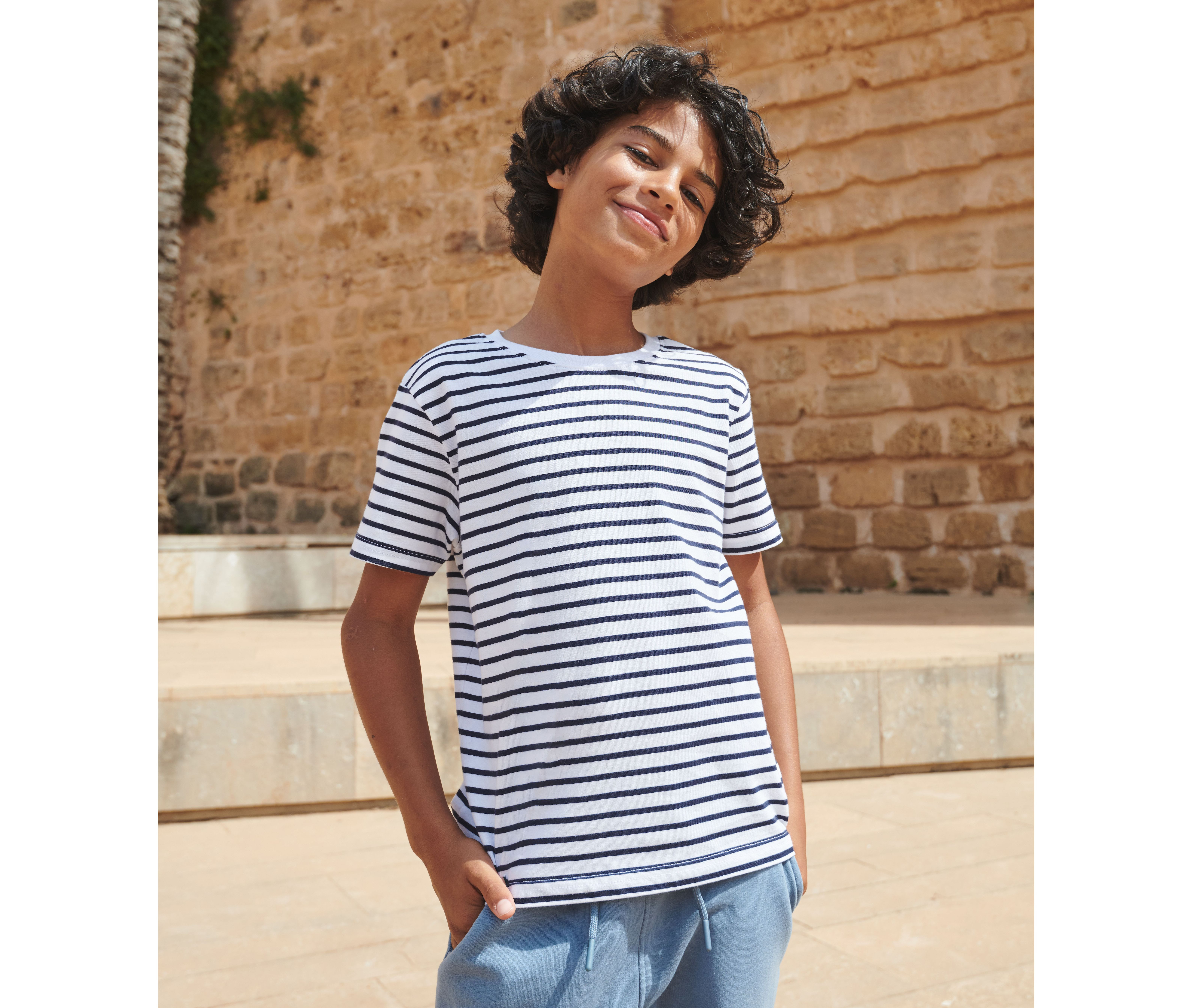 KIDS' STRIPED T
