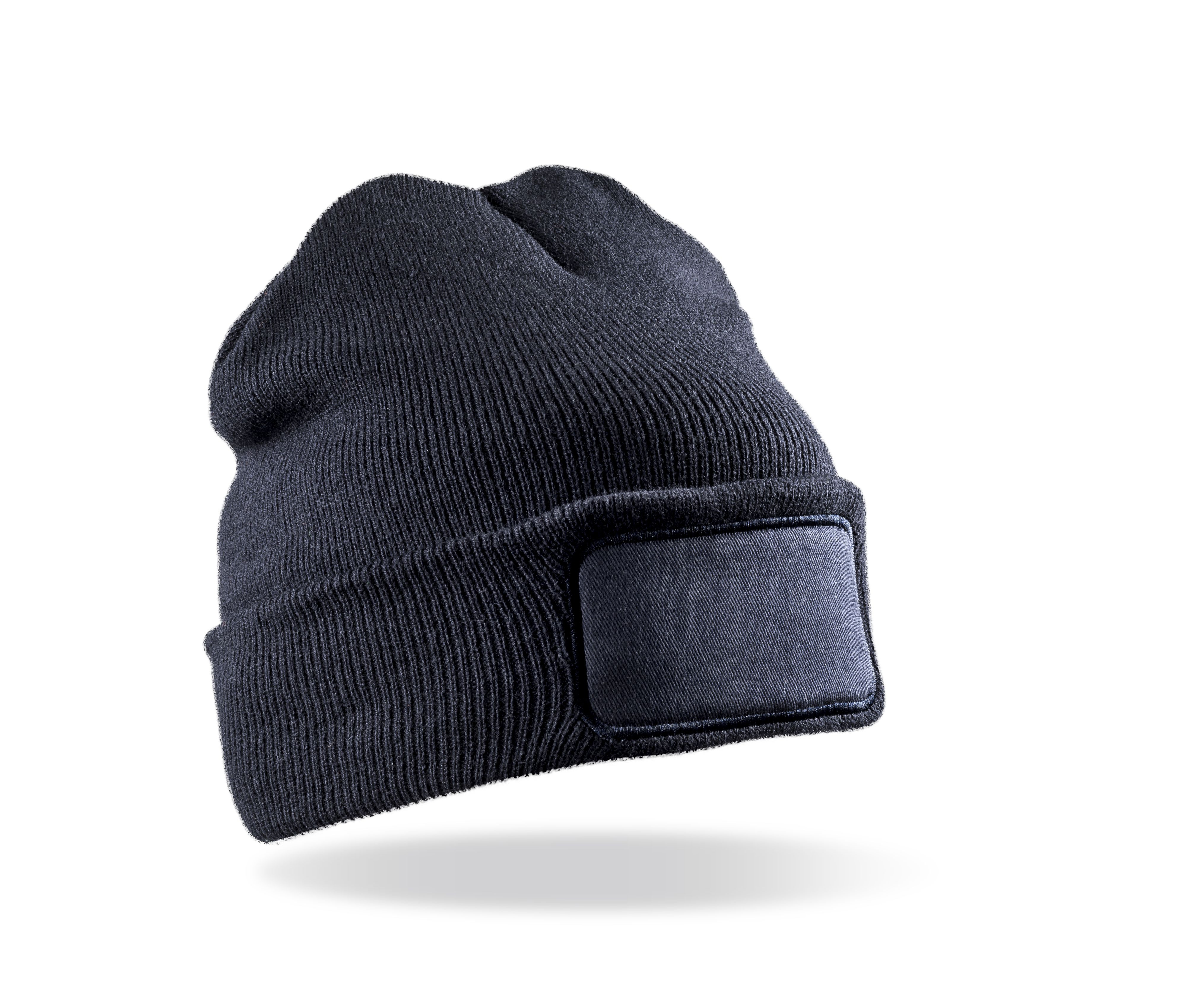 DOUBLE KNIT PRINTERS BEANIE