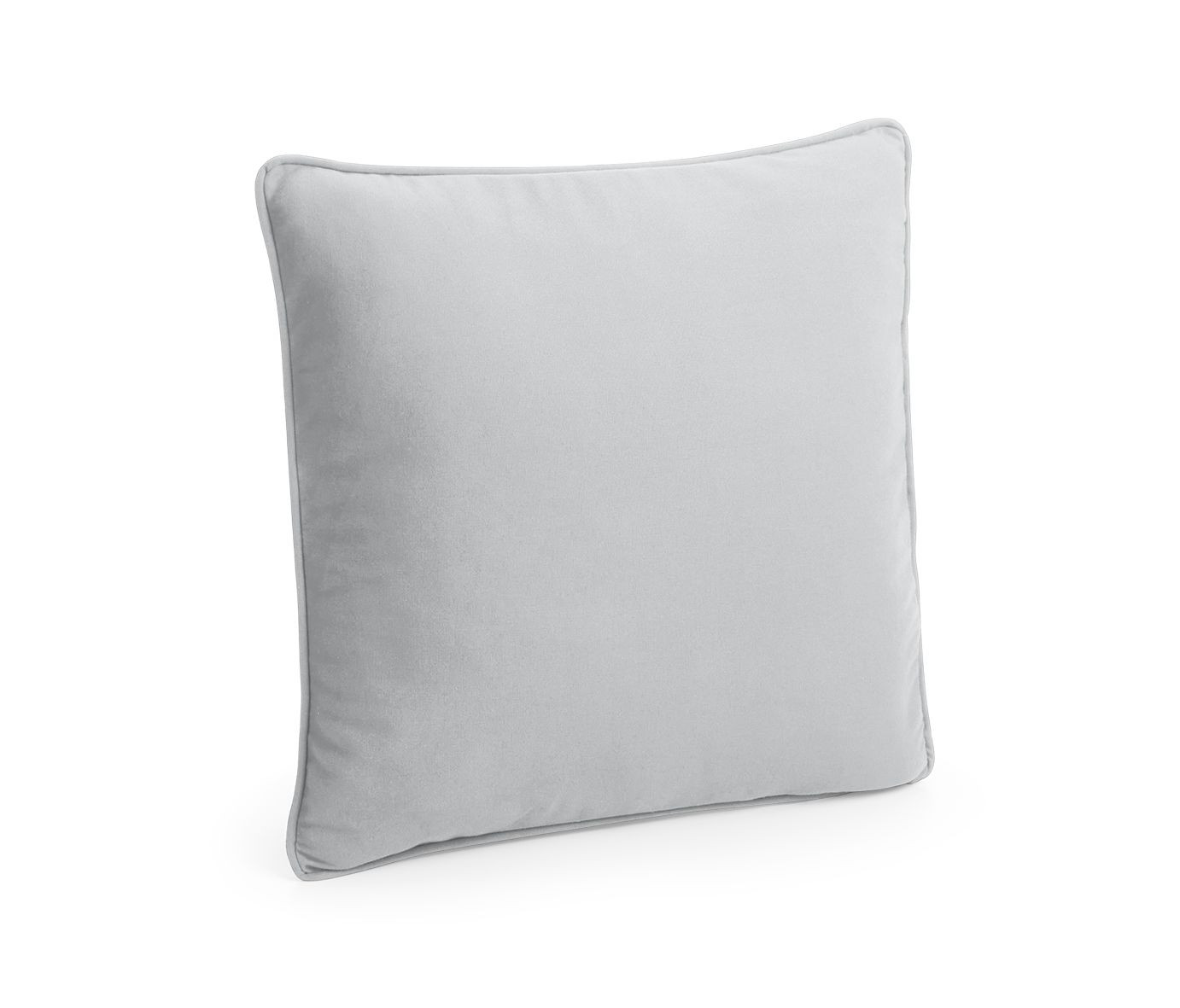 FAIRTRADE COTTON PIPED CUSHION COVER