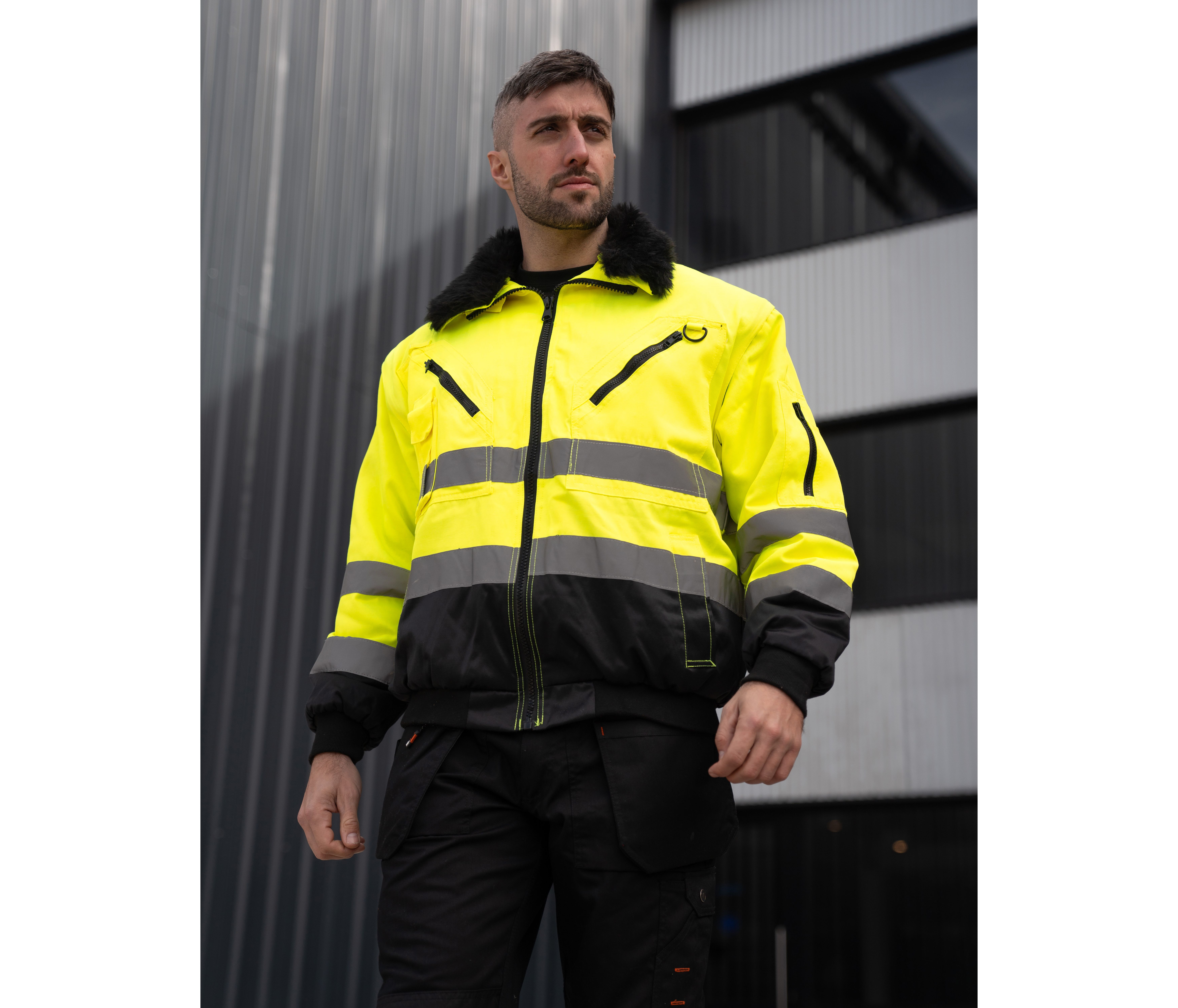HI-VIS PILOT JACKET "OSLO"
