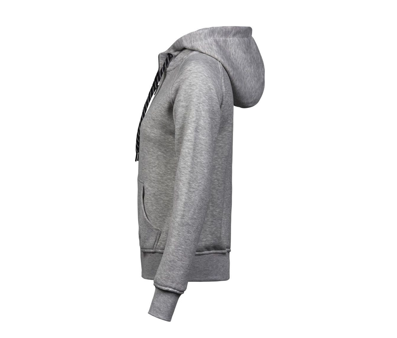 LADIES FASHION FULL ZIP HOOD