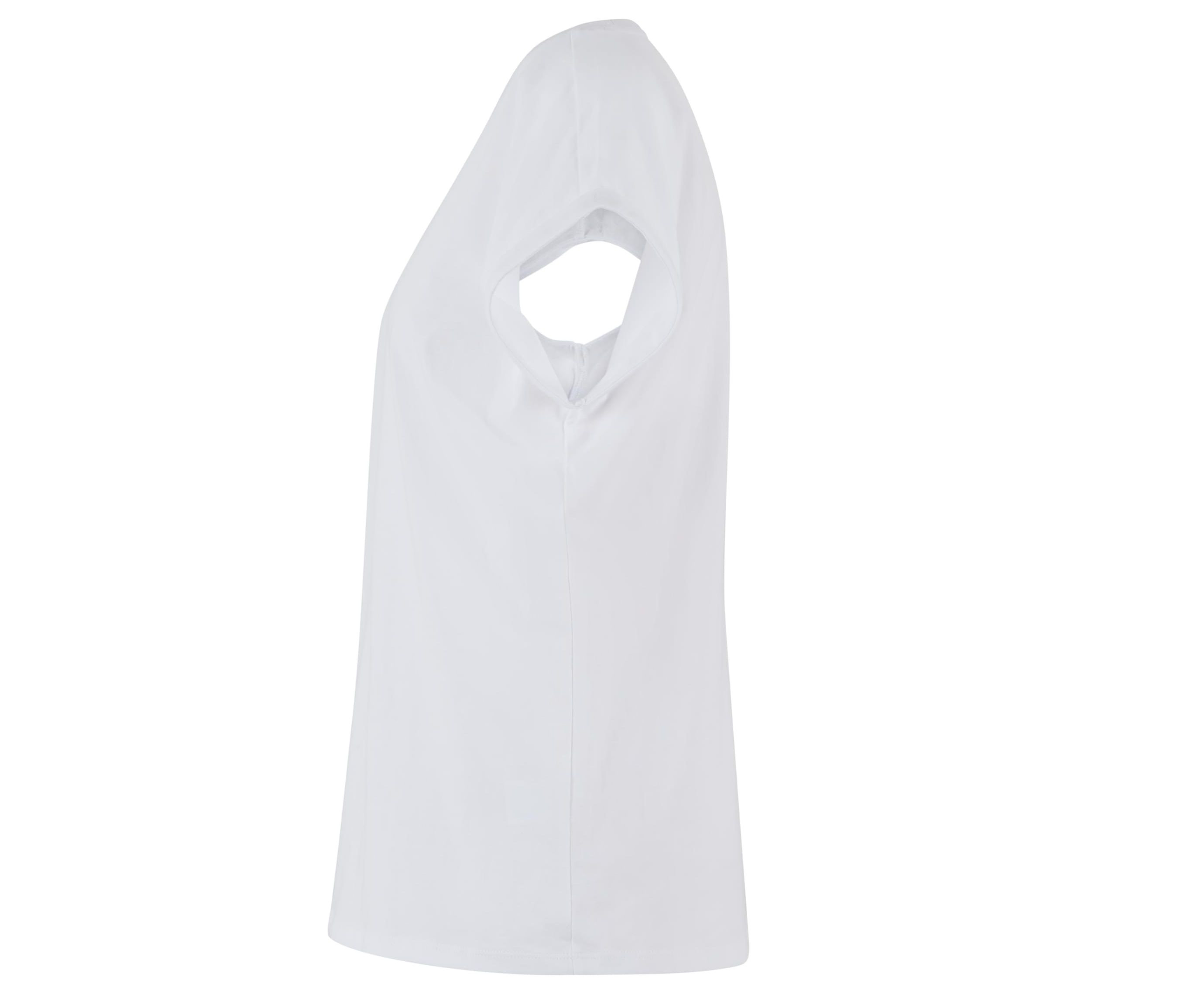 LADIES REGULAR EXTENDED SHOULDER TEE