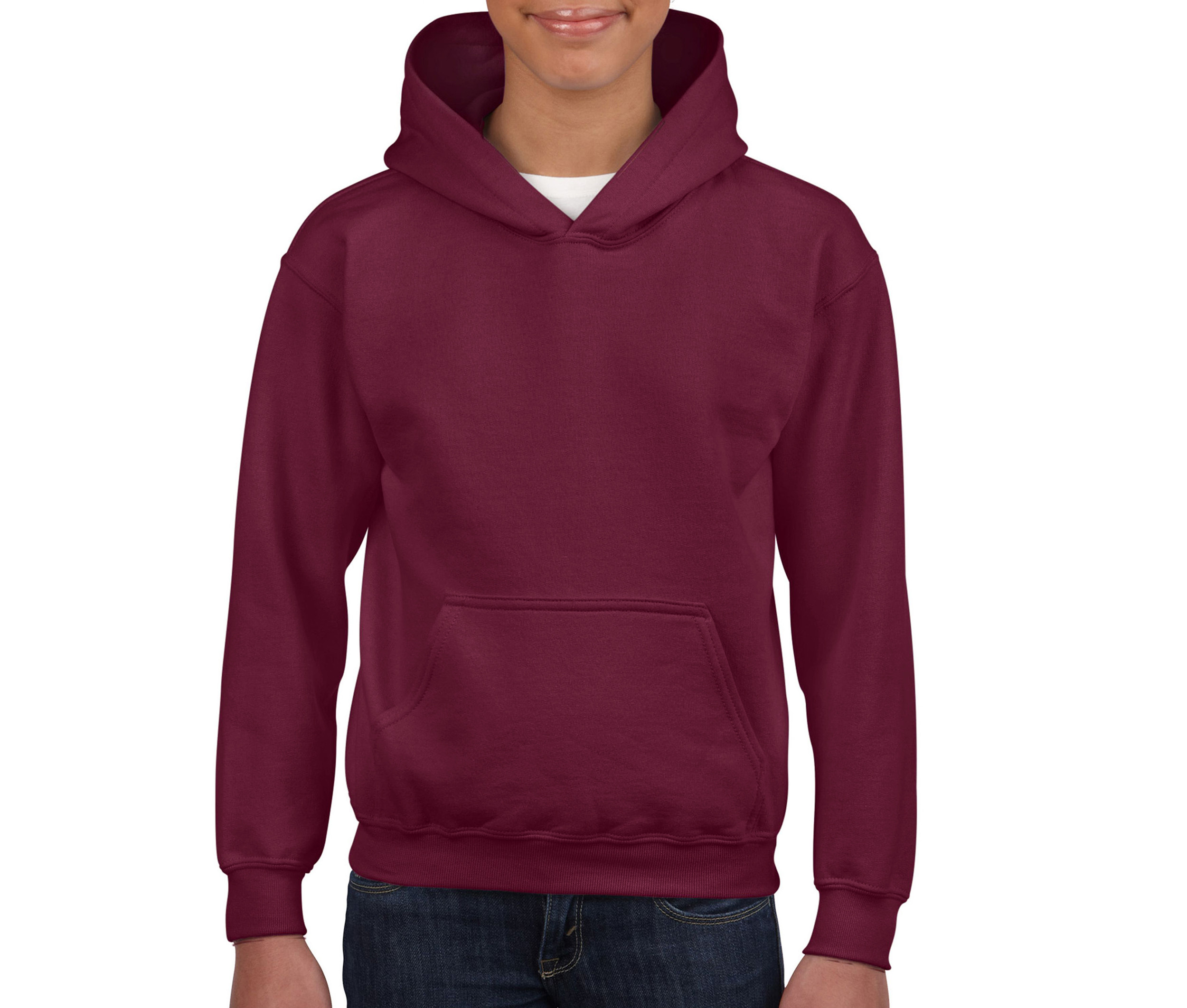 HEAVY BLEND YOUTH HOODED SWEATSHIRT