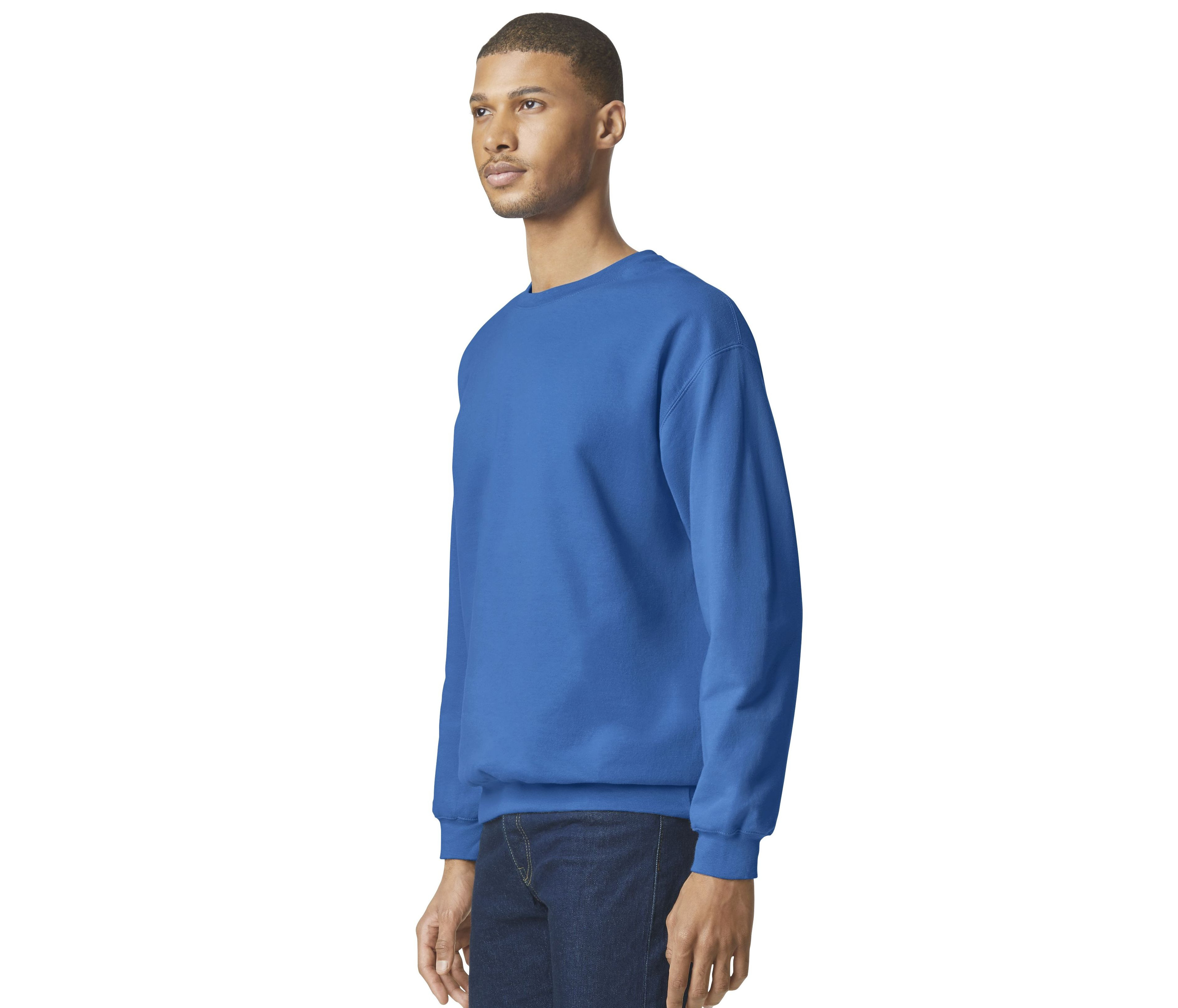 SOFTSTYLE MIDWEIGHT FLEECE ADULT CREWNECK
