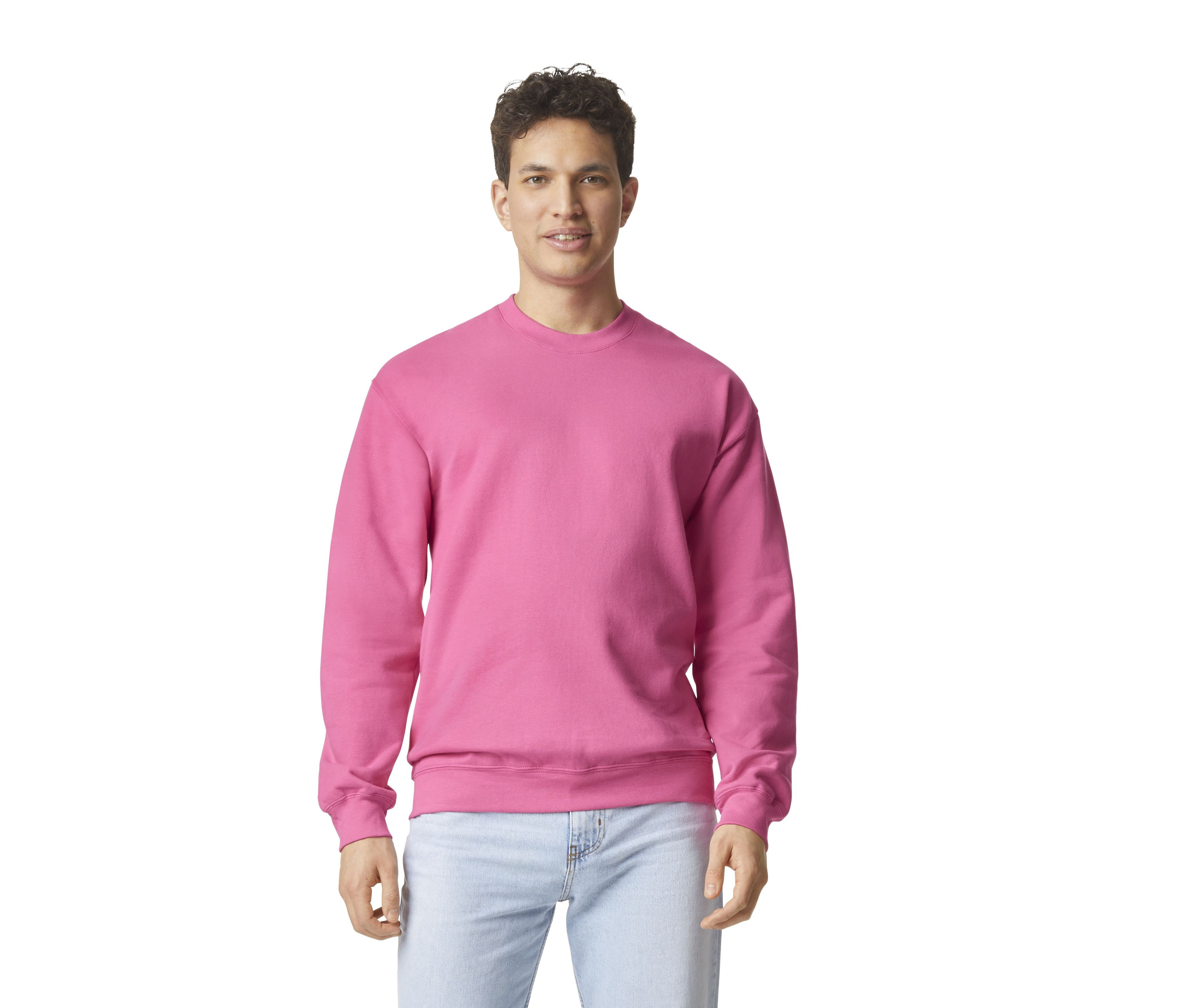 SOFTSTYLE MIDWEIGHT FLEECE ADULT CREWNECK