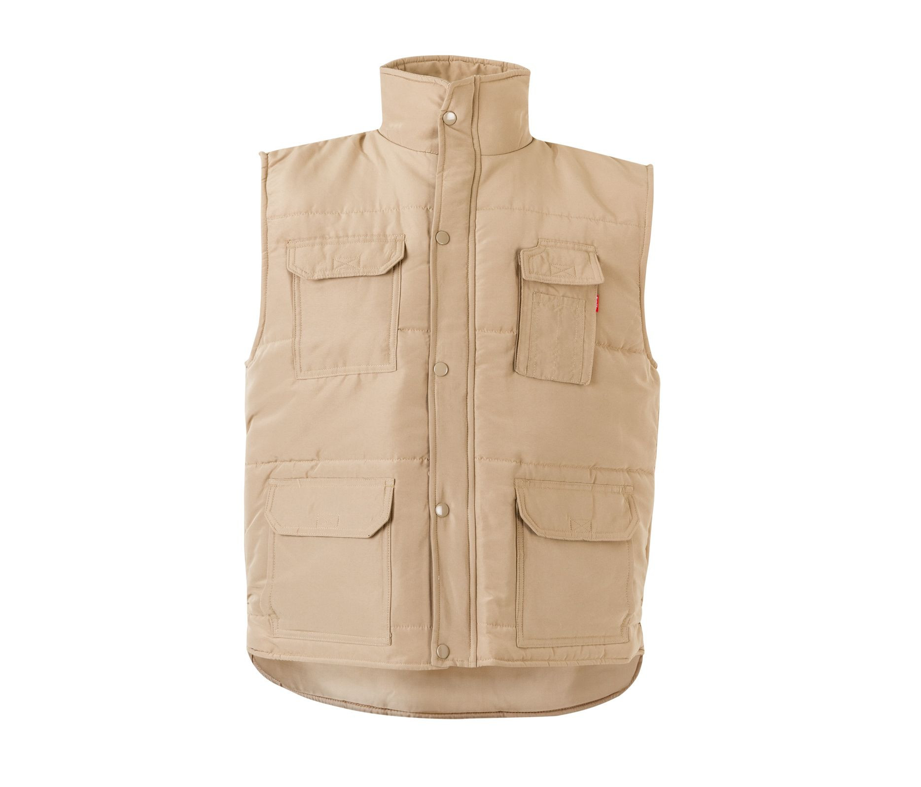 BODYWARMER MATELASSÉ MULTIPOCHES