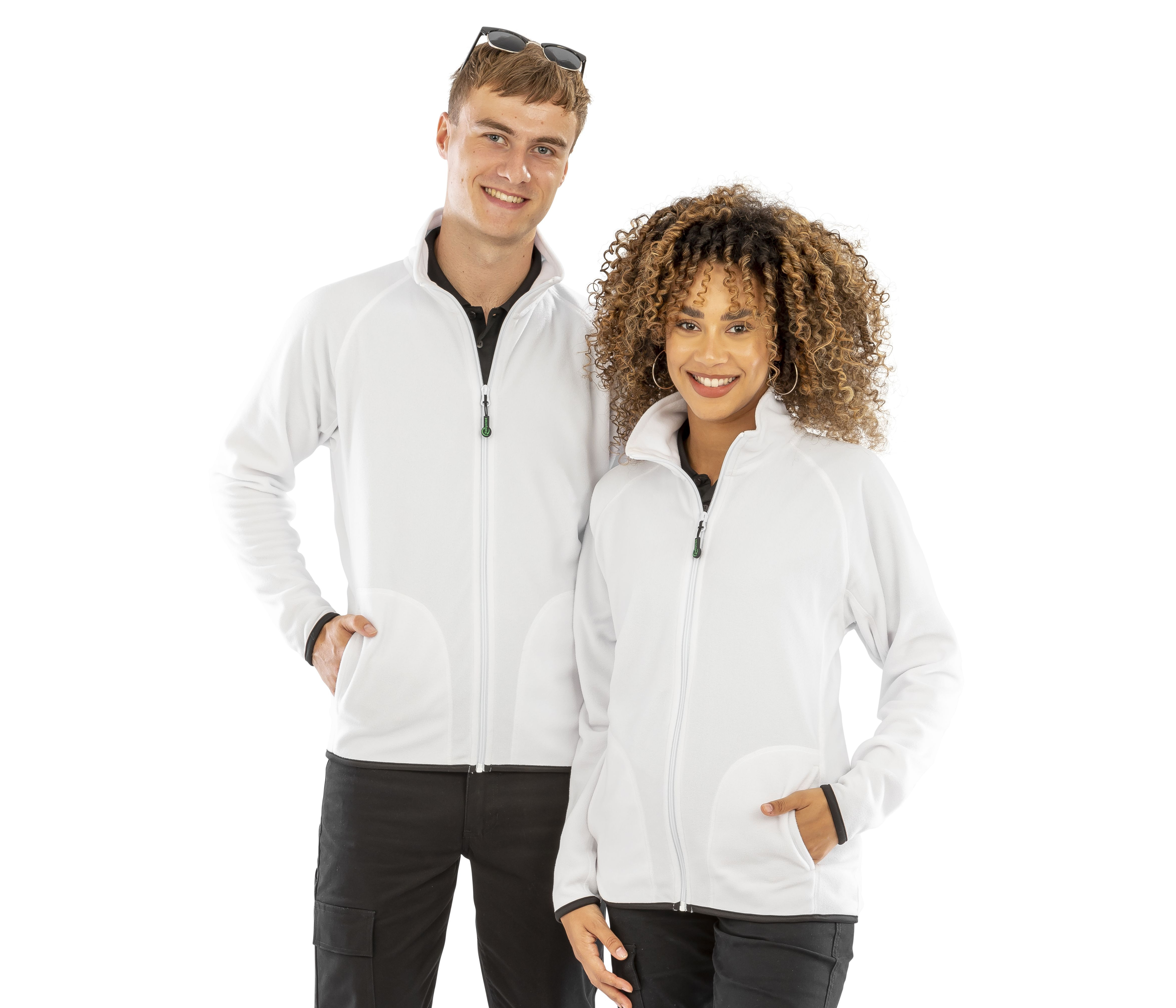 RECYCLED MICROFLEECE JACKET