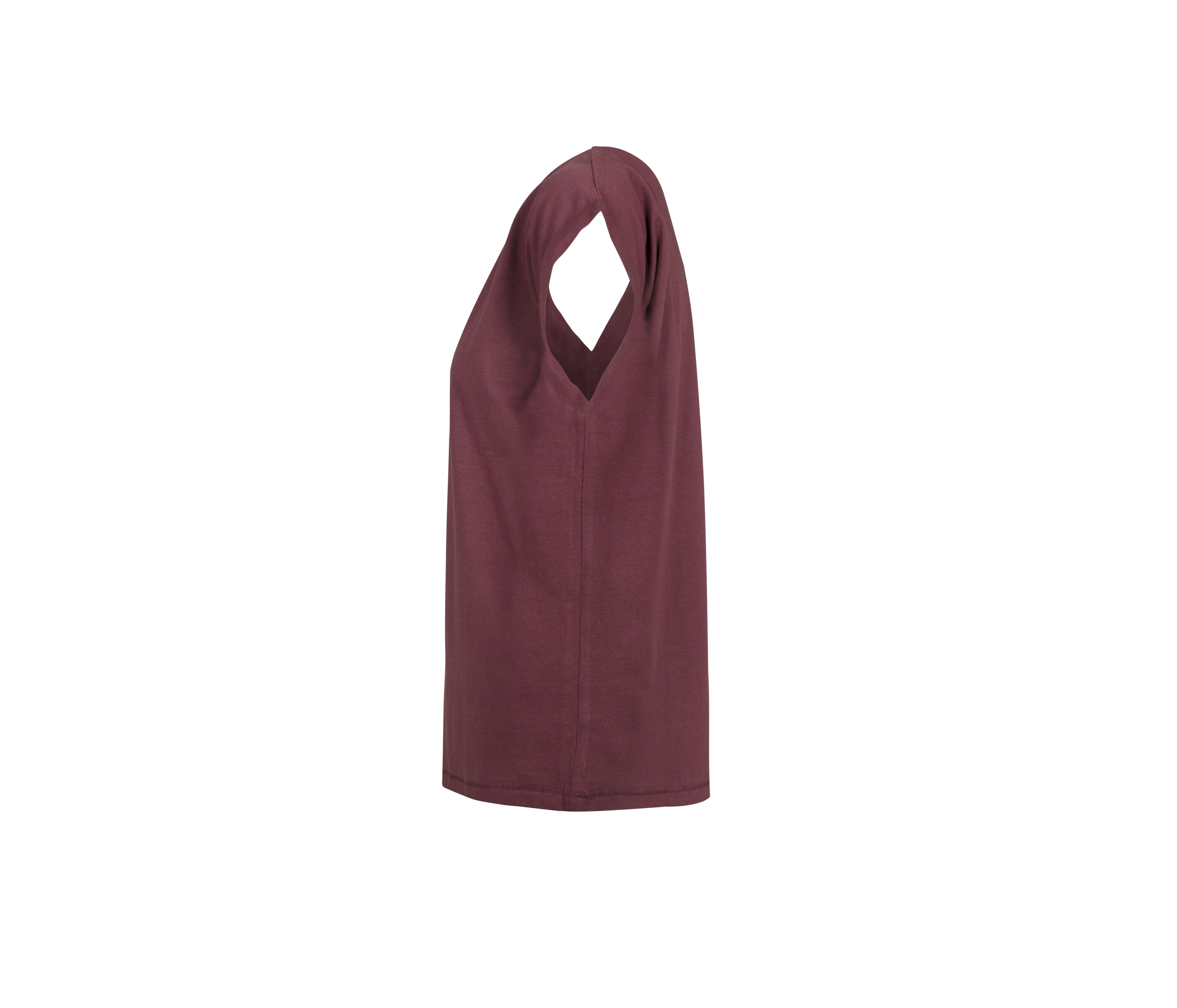 LADIES EXTENDED SHOULDER TEE