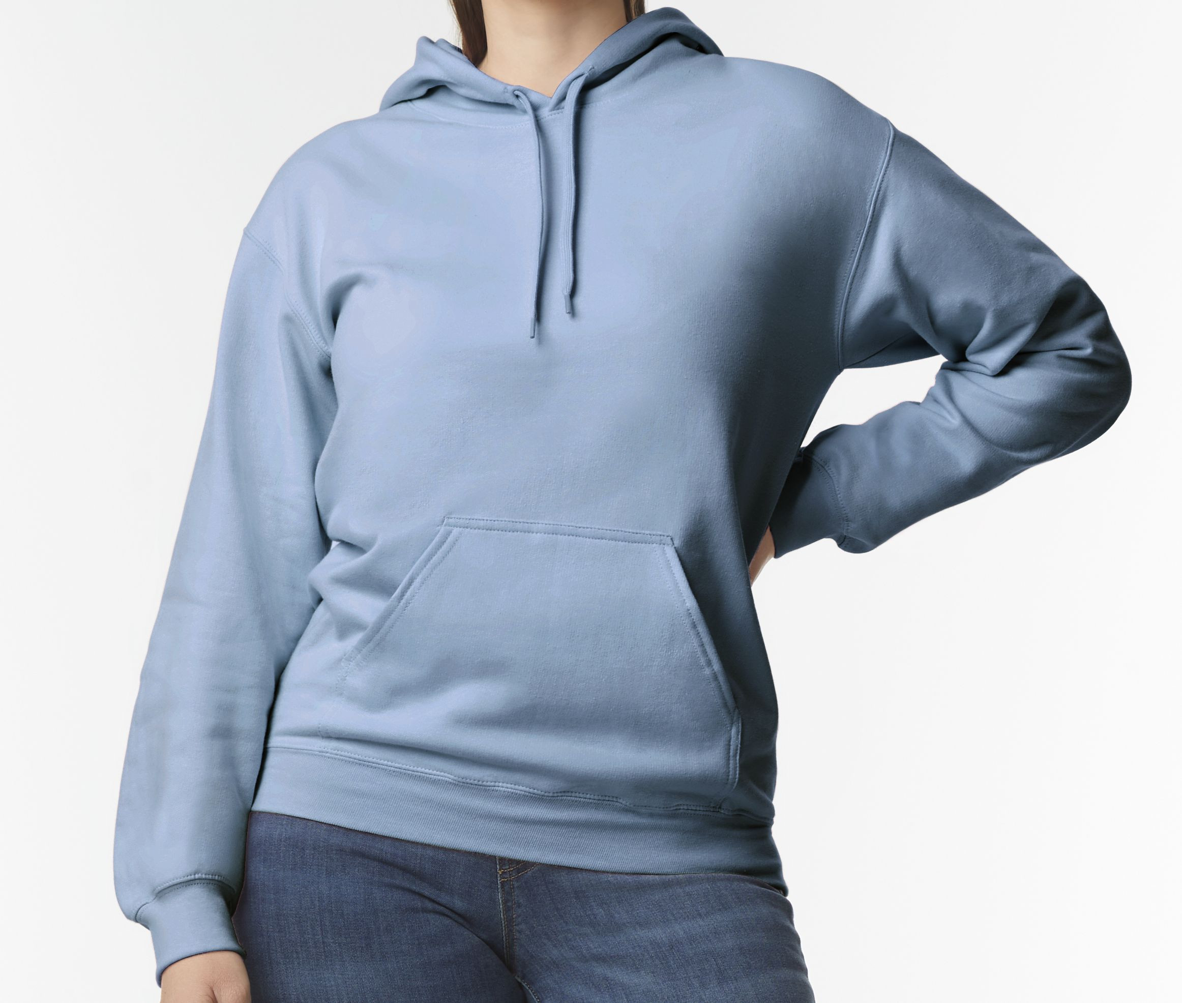 SOFTSTYLE MIDWEIGHT FLEECE ADULT HOODIE