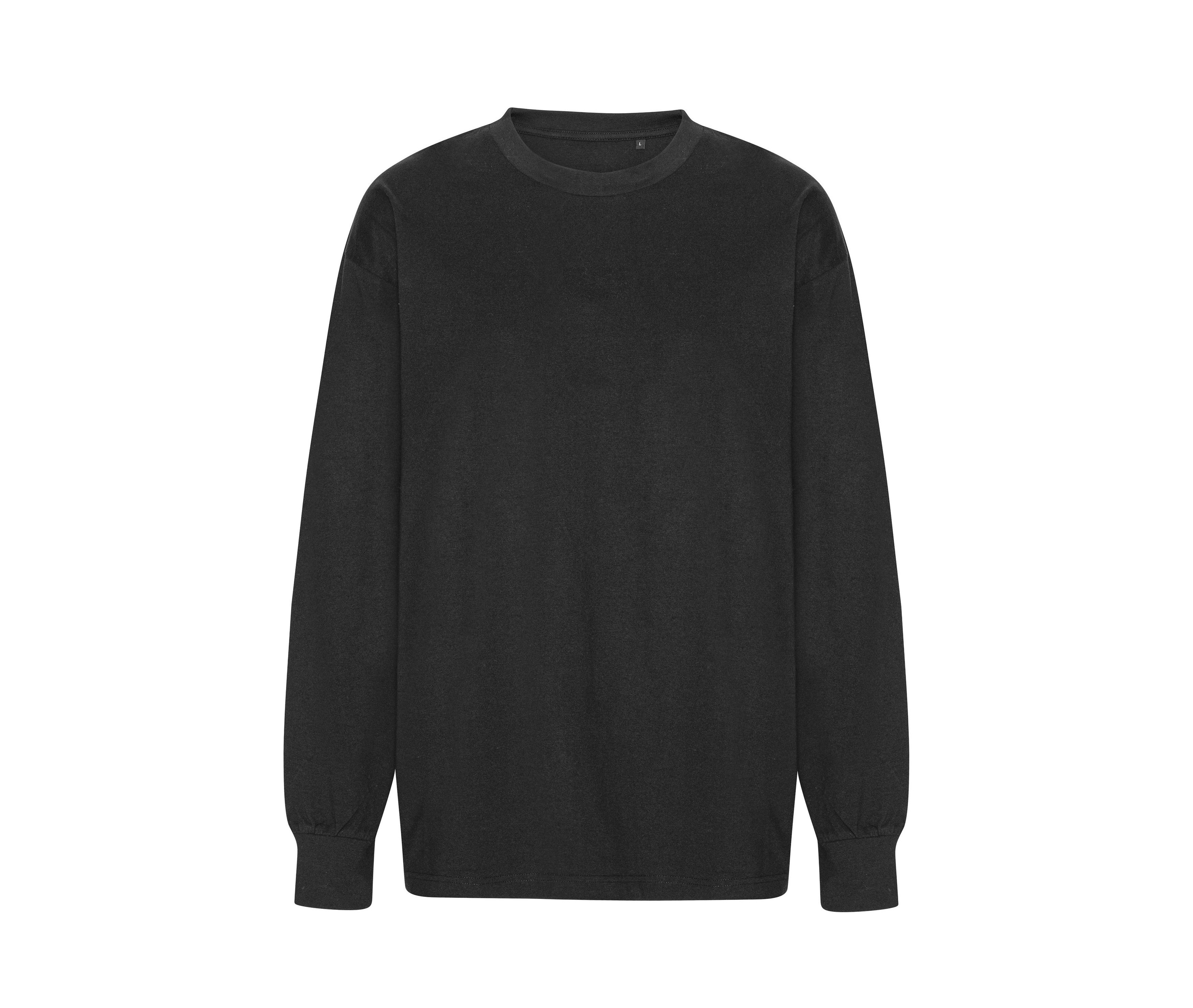 TIGER COTTON OVERSIZED LS T-SHIRT