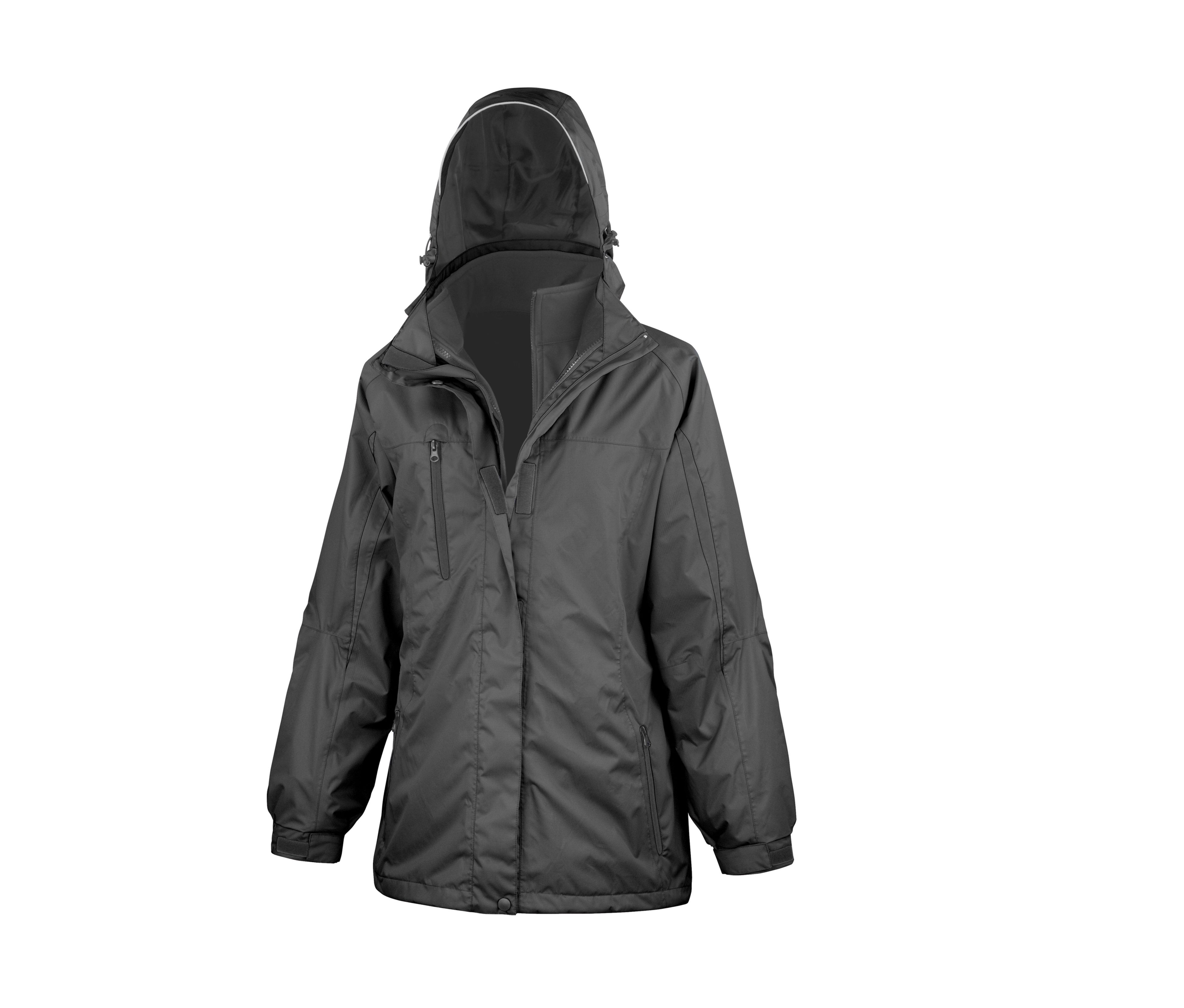 WOMENS 3-IN-1 JOURNEY JACKET WITH SOFTSHELL INNER