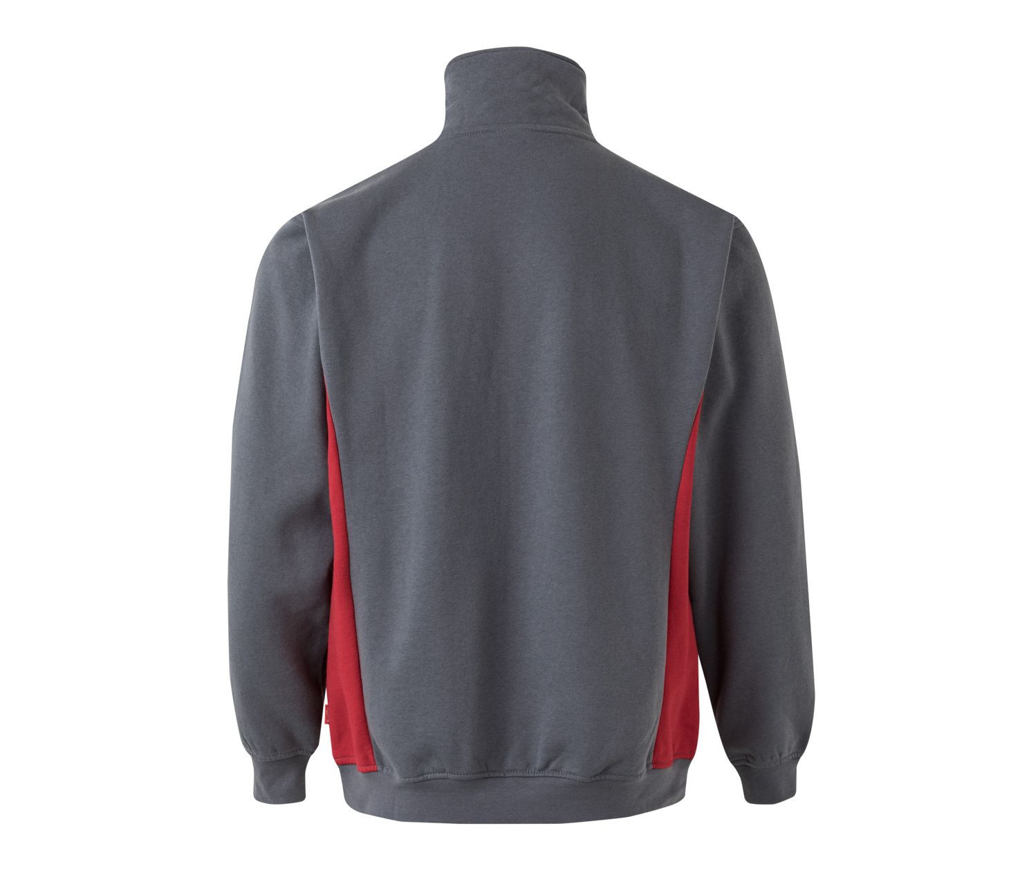 SWEAT BICOLORE COL ZIPPÉ