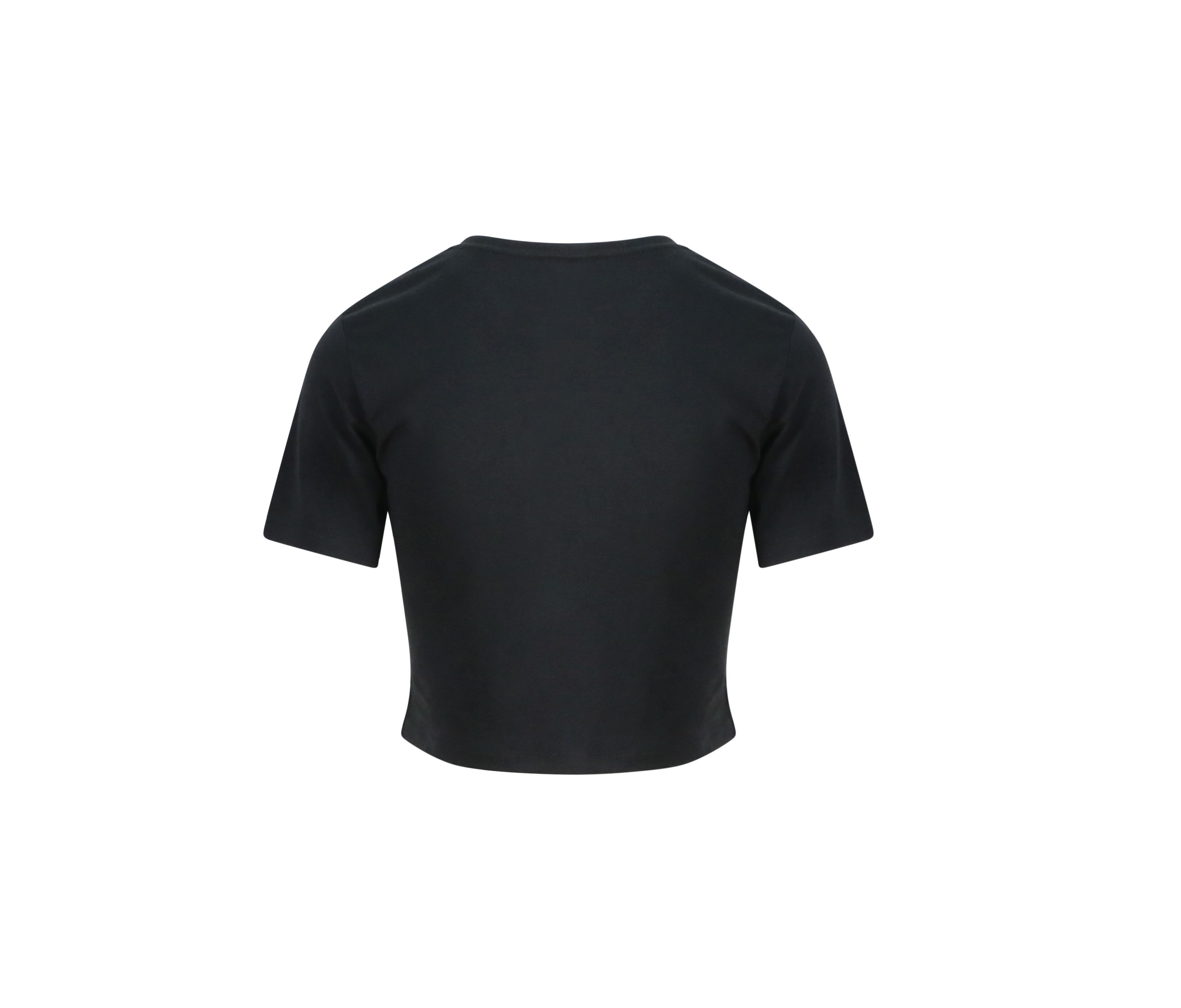 WOMEN' S TRI-BLEND CROPPED T