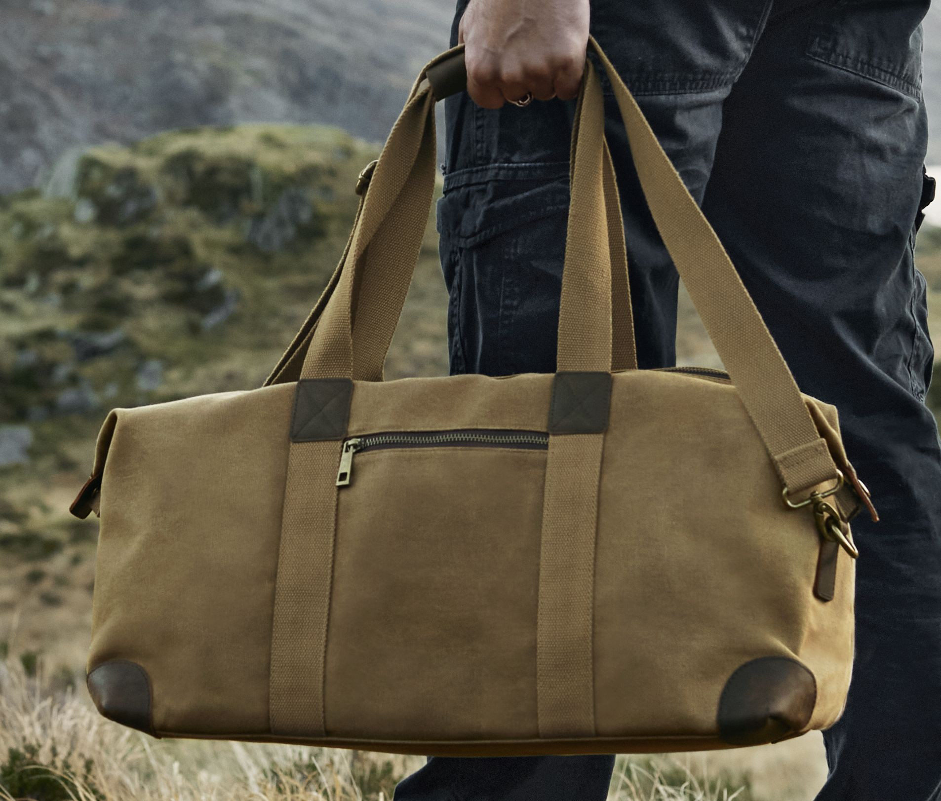 HERITAGE WAXED CANVAS HOLDALL